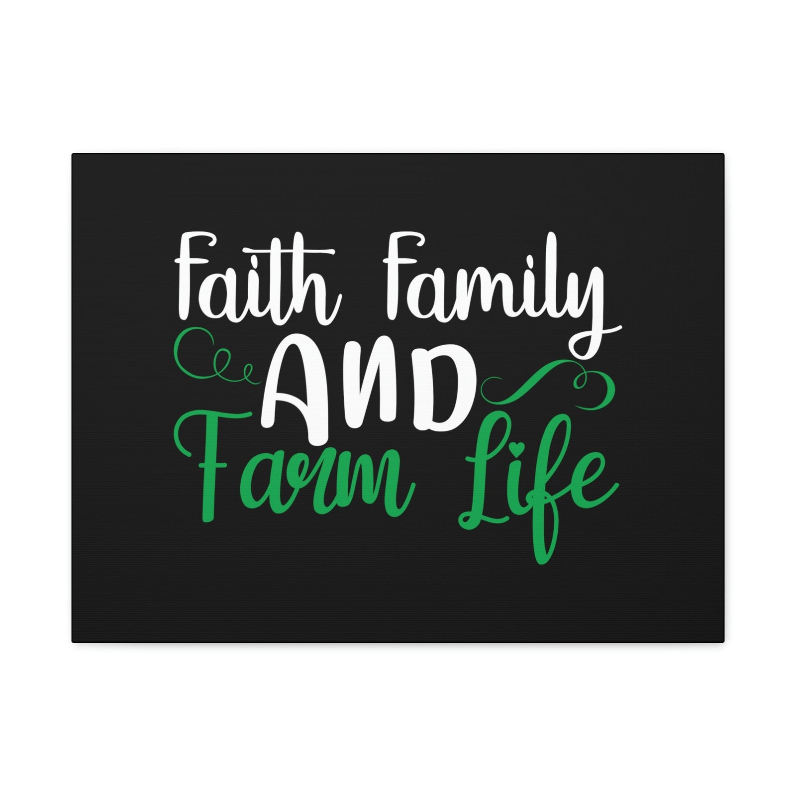 Scripture Walls Faith Family And Farm Life Exodus 20:12 Green Christian Wall Art Bible Verse Print Ready to Hang Unframed-Express Your Love Gifts