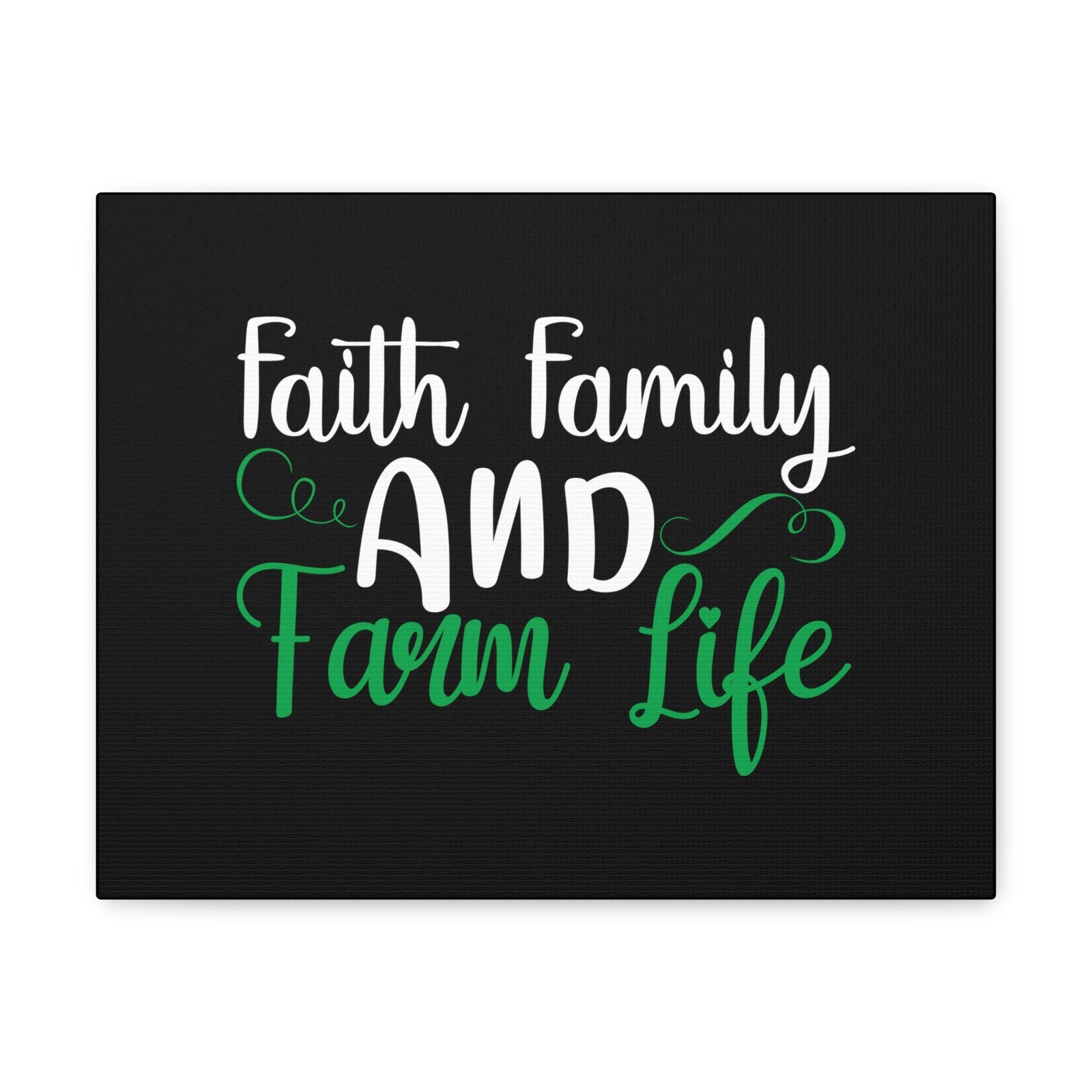 Scripture Walls Faith Family And Farm Life Exodus 20:12 Green Christian Wall Art Bible Verse Print Ready to Hang Unframed-Express Your Love Gifts