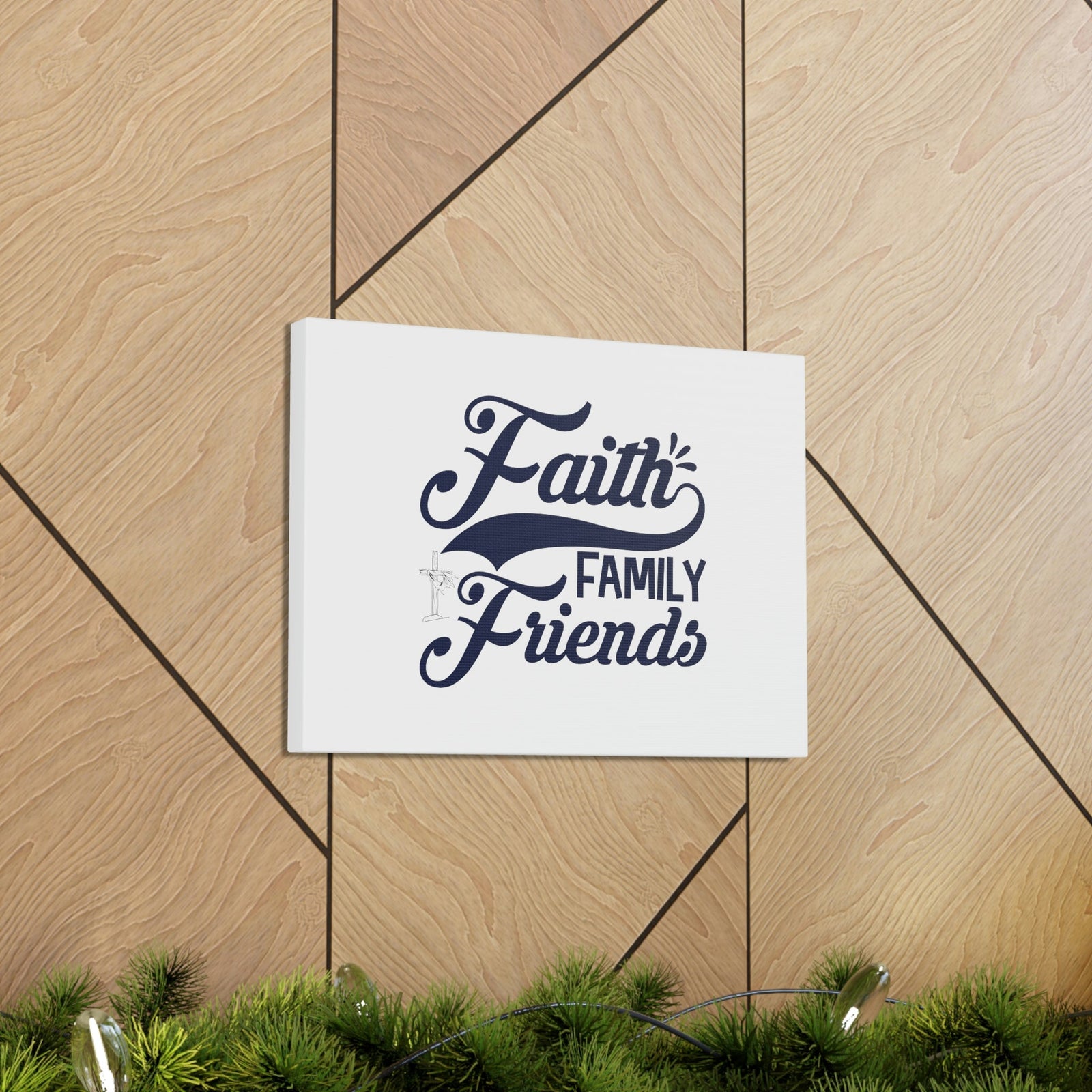 Scripture Walls Faith Family Friends Proverbs 27:17 Blue Swish Christian Wall Art Bible Verse Print Ready to Hang Unframed-Express Your Love Gifts