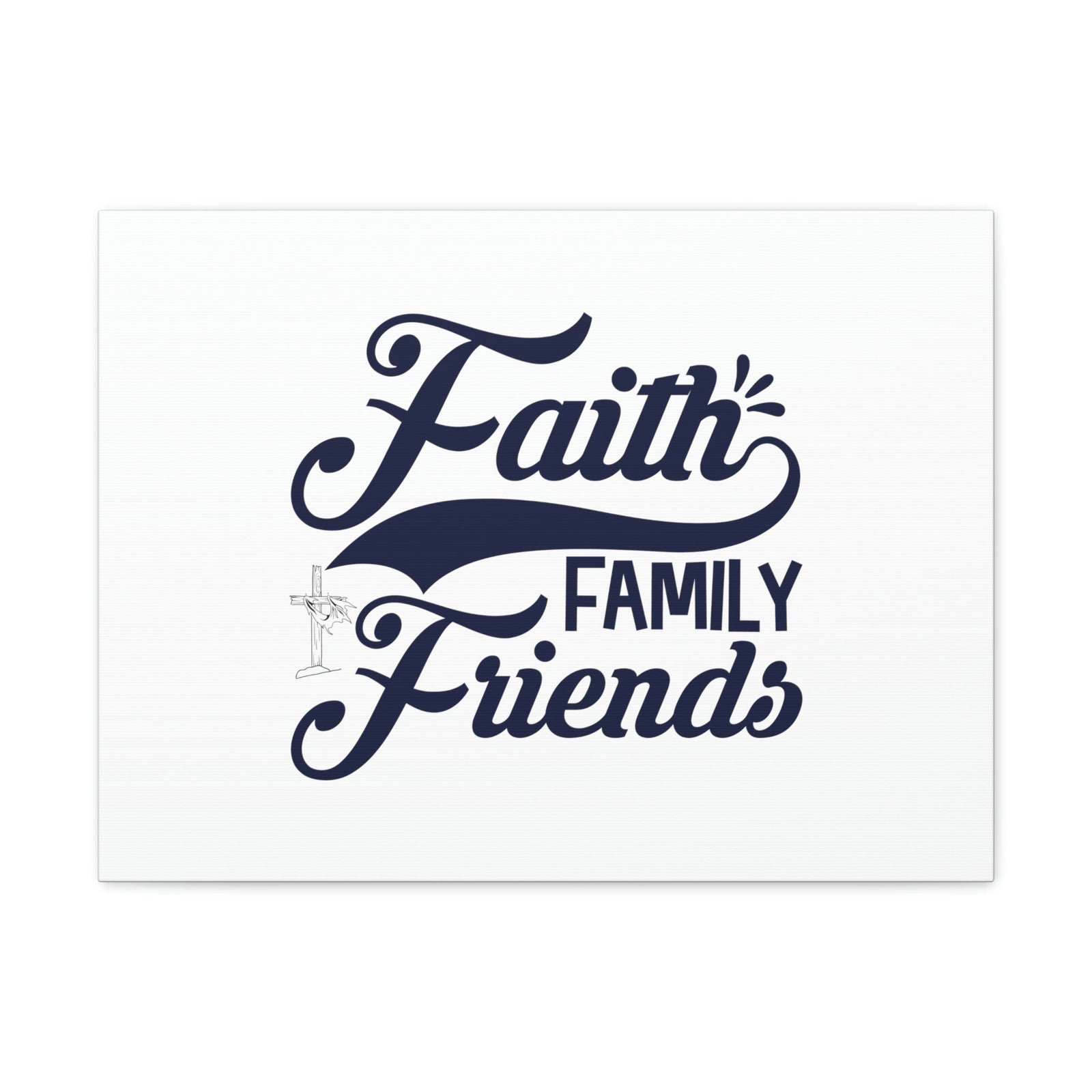 Scripture Walls Faith Family Friends Proverbs 27:17 Blue Swish Christian Wall Art Bible Verse Print Ready to Hang Unframed-Express Your Love Gifts