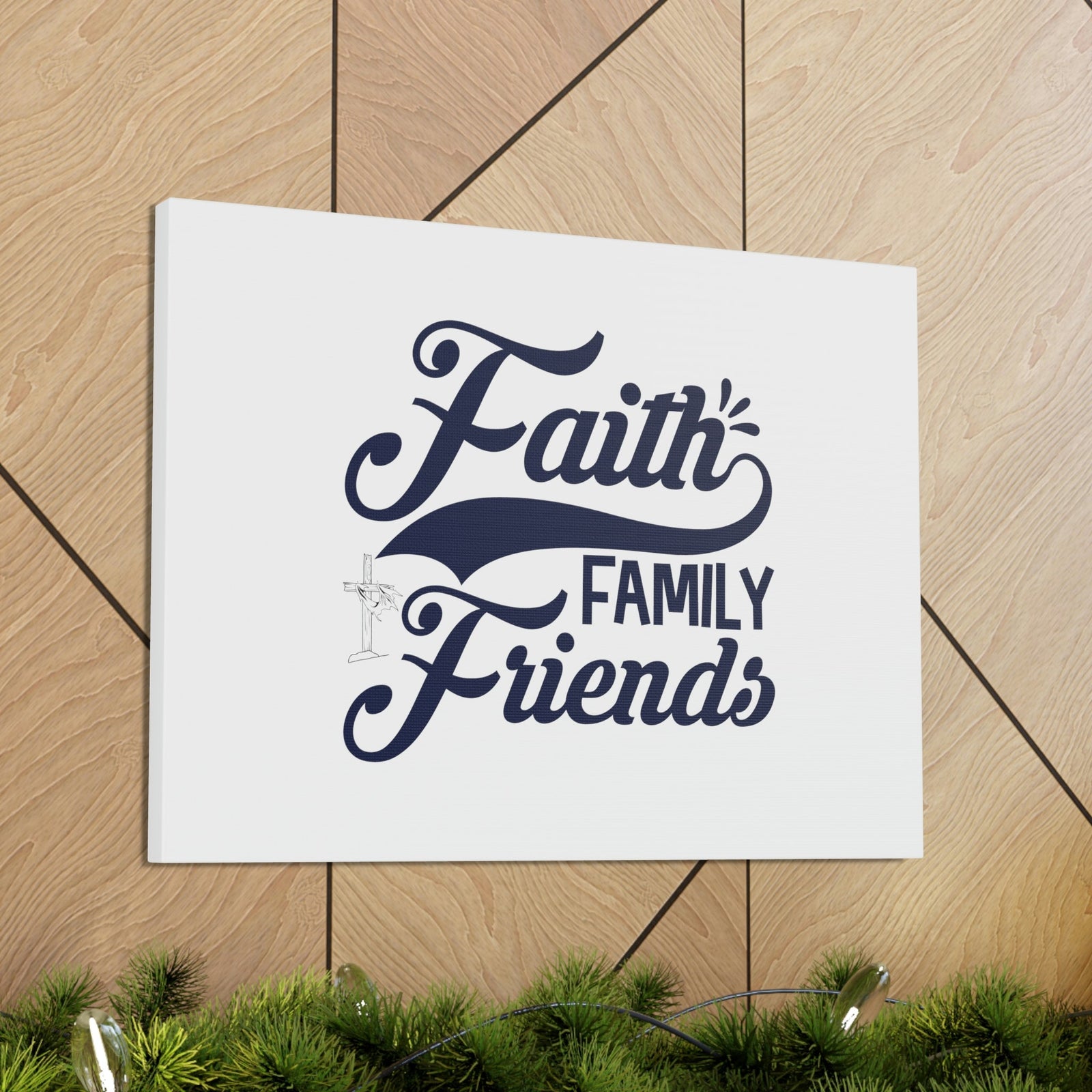 Scripture Walls Faith Family Friends Proverbs 27:17 Blue Swish Christian Wall Art Bible Verse Print Ready to Hang Unframed-Express Your Love Gifts