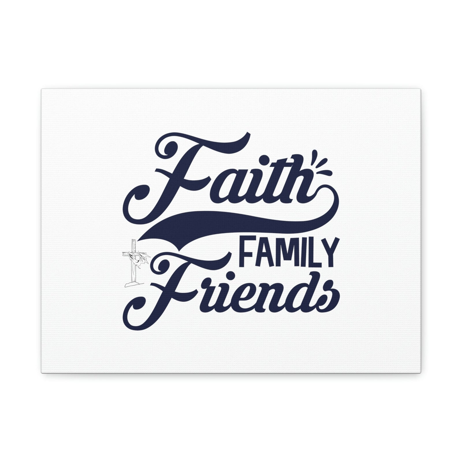 Scripture Walls Faith Family Friends Proverbs 27:17 Blue Swish Christian Wall Art Bible Verse Print Ready to Hang Unframed-Express Your Love Gifts
