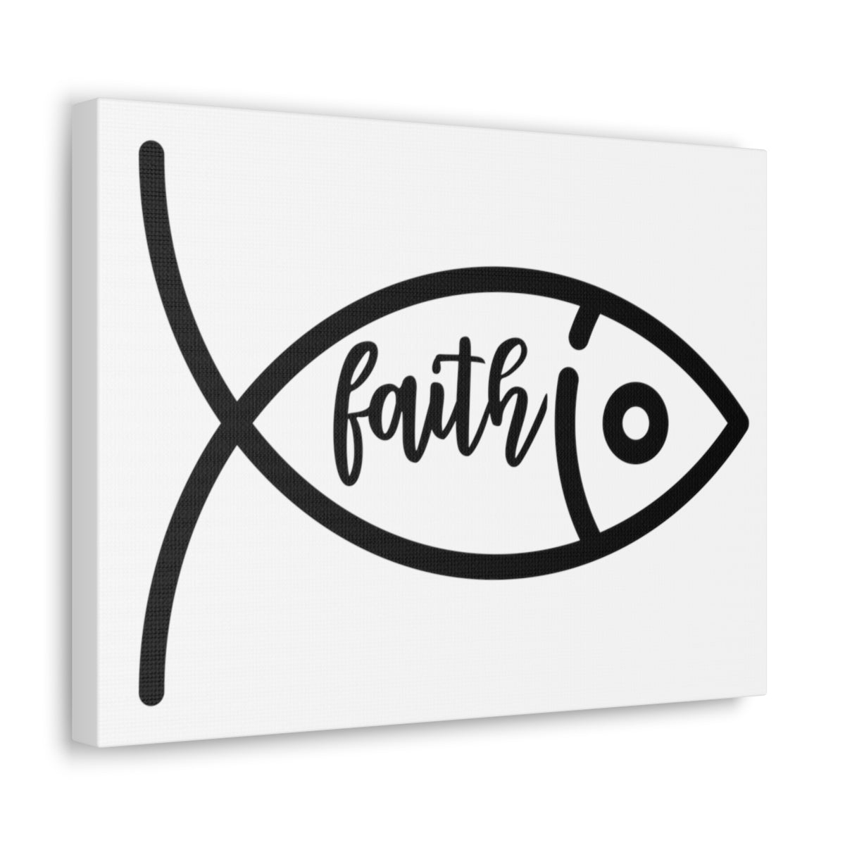 Scripture Walls Faith Fish Luke 8:22-25 hristian Wall Art Print Ready to Hang Unframed-Express Your Love Gifts