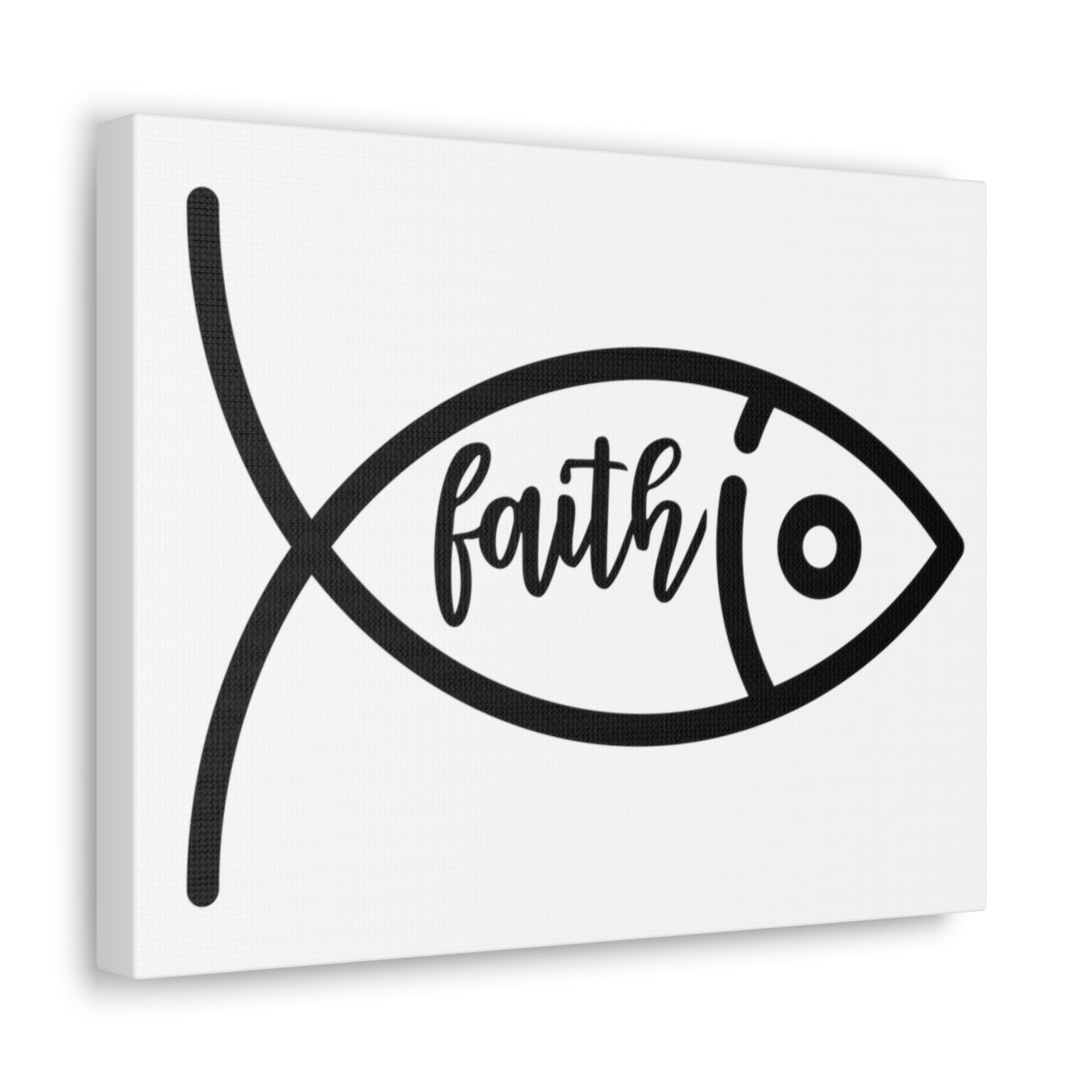 Scripture Walls Faith Fish Luke 8:22-25 hristian Wall Art Print Ready to Hang Unframed-Express Your Love Gifts