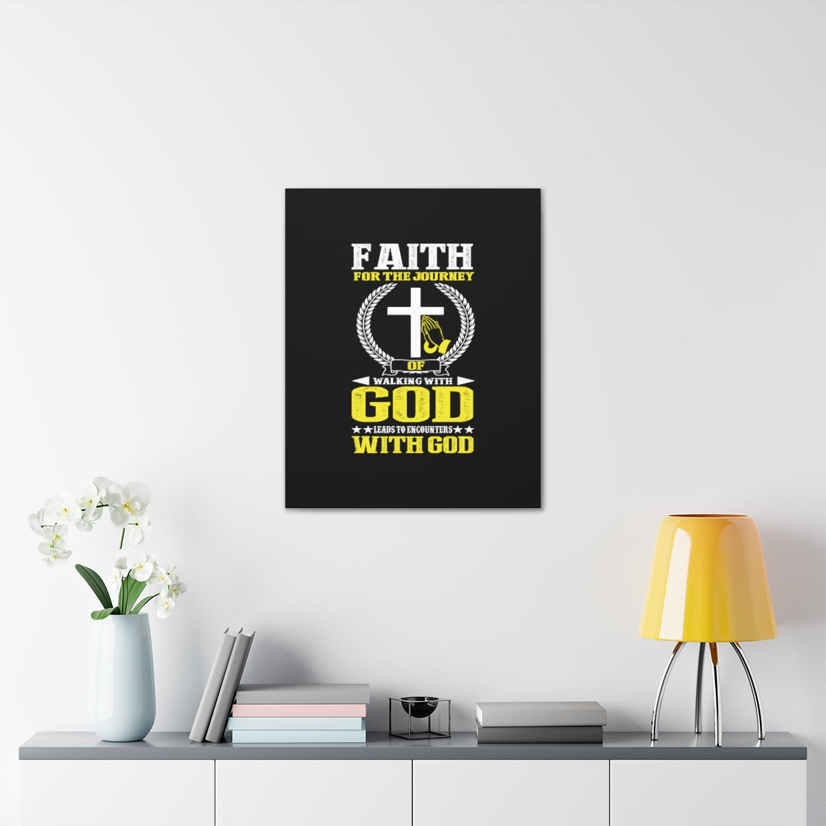 Scripture Walls Faith For The Journey Ephesians 2:10 Christian Wall Art Bible Verse Print Ready to Hang Unframed-Express Your Love Gifts