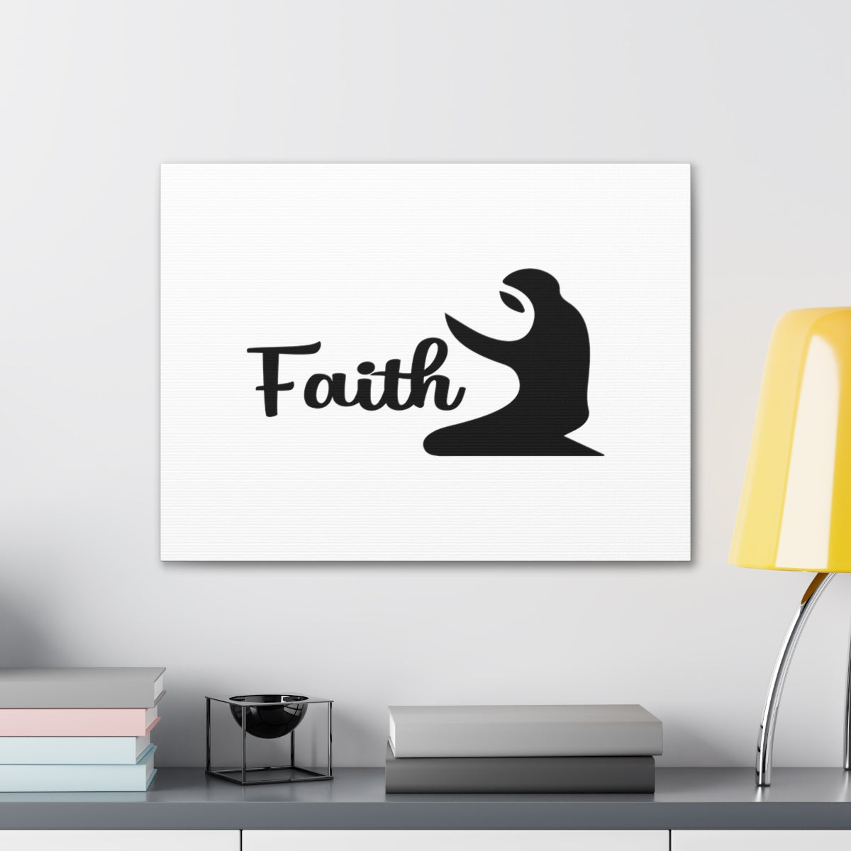 Scripture Walls Faith Hebrews 11:1 Plain Christian Wall Art Bible Verse Print Ready to Hang Unframed-Express Your Love Gifts