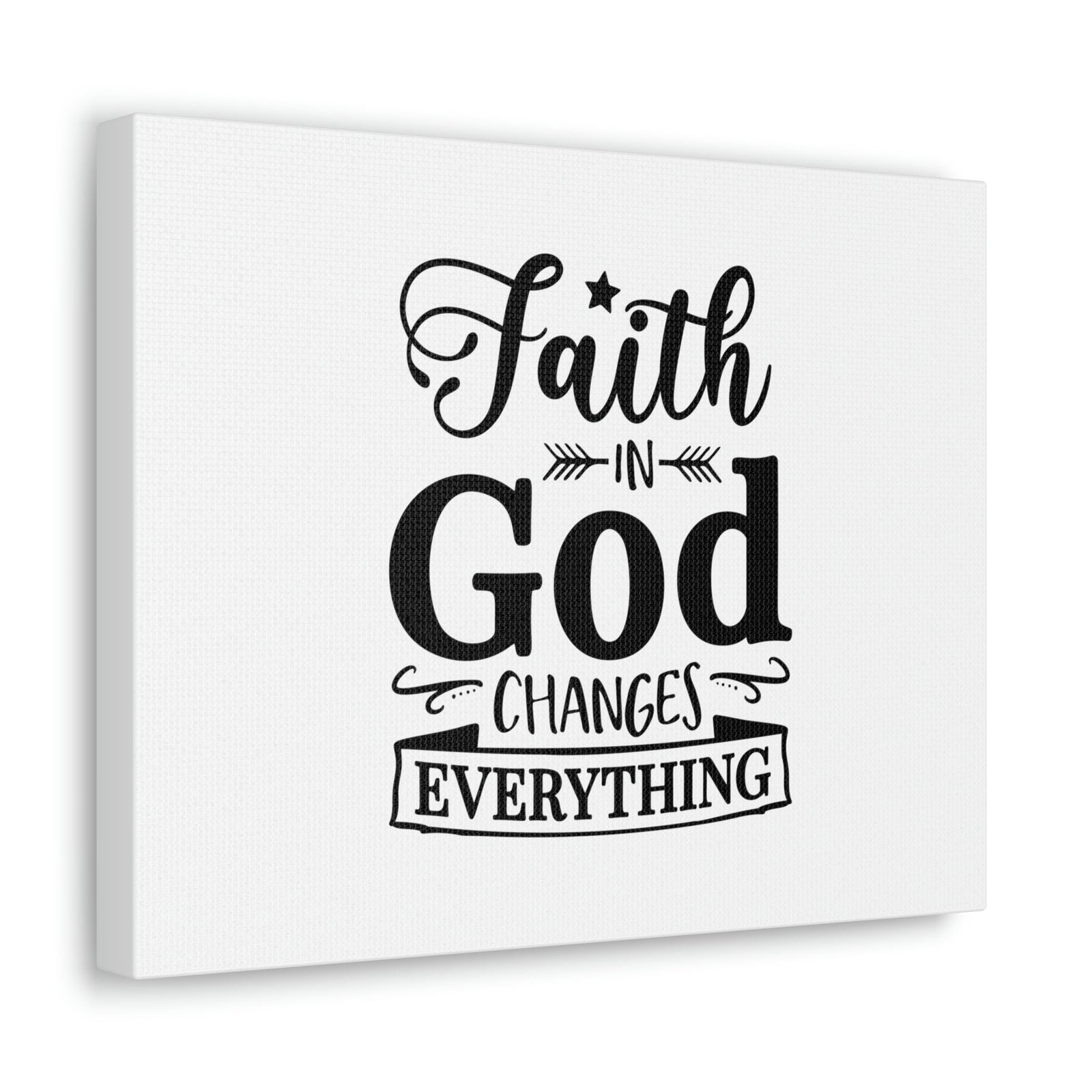 Scripture Walls Faith In God 2 Corinthians 5:17 White Arrow Christian Wall Art Bible Verse Print Ready to Hang Unframed-Express Your Love Gifts