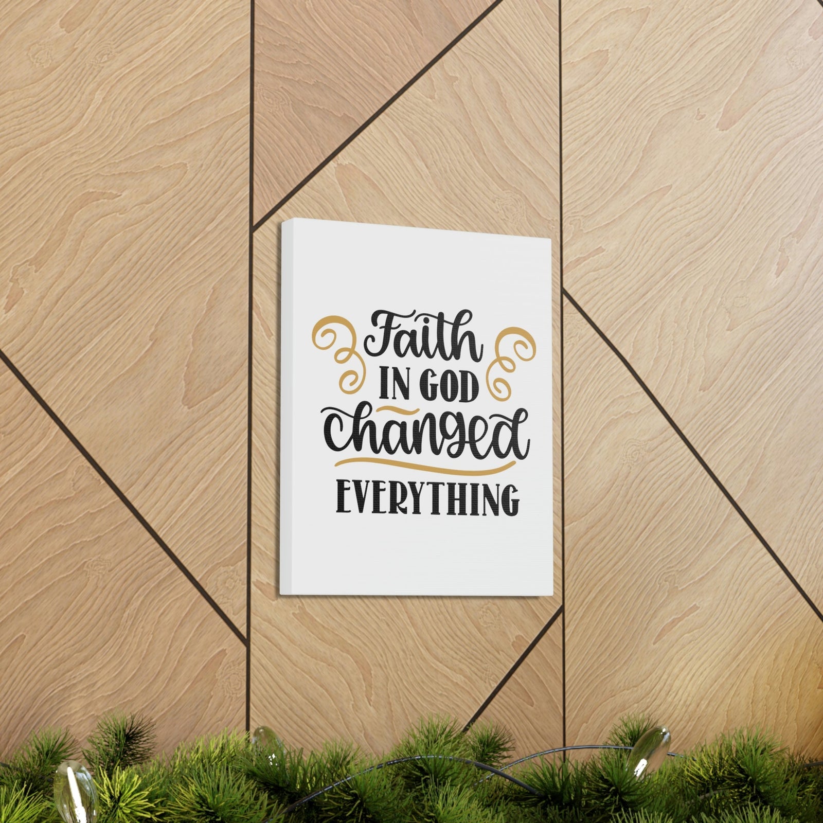 Scripture Walls Faith In God 2 Corinthians 5:7 Christian Wall Art Bible Verse Print Ready to Hang Unframed-Express Your Love Gifts