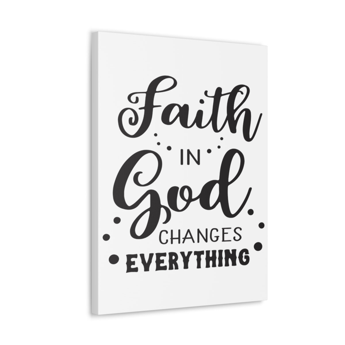 Scripture Walls Faith In God Mark 11:22 Christian Wall Art Print Ready to Hang Unframed-Express Your Love Gifts