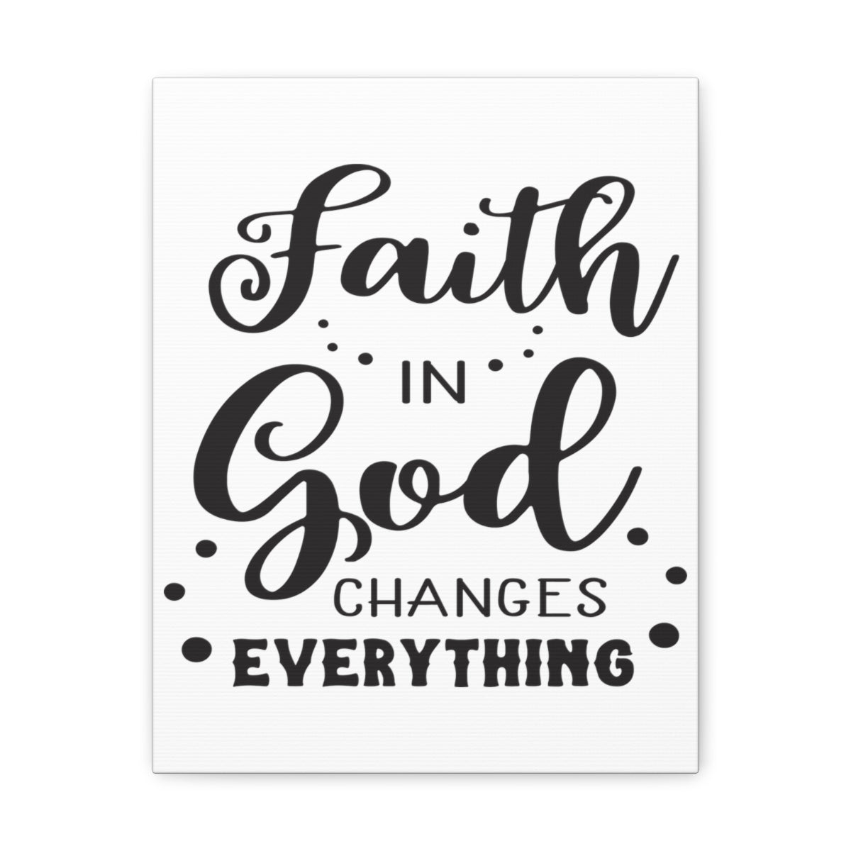 Scripture Walls Faith In God Mark 11:22 Christian Wall Art Print Ready to Hang Unframed-Express Your Love Gifts