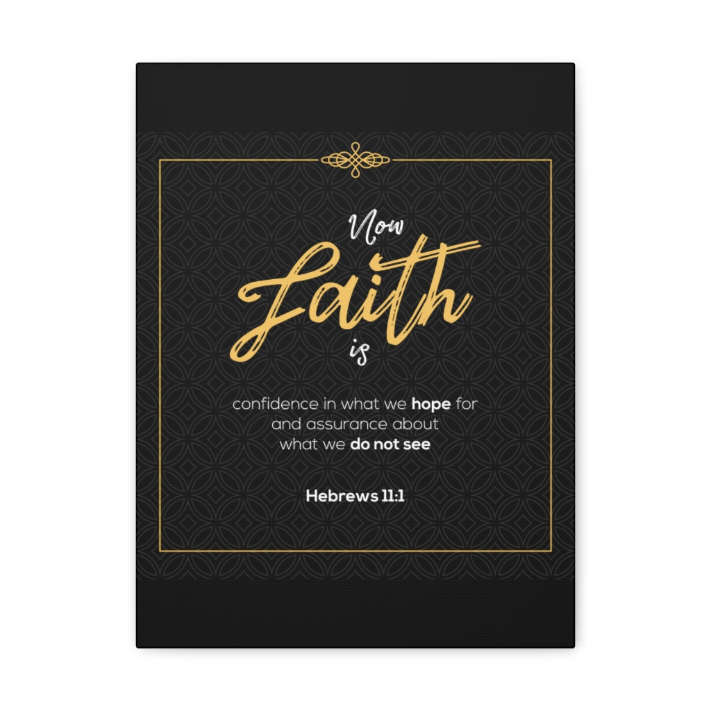 Scripture Walls Faith Is Confidence Hebrews 11:1 Christian Wall Art Bible Verse Print Ready To Hang Unframed-Express Your Love Gifts