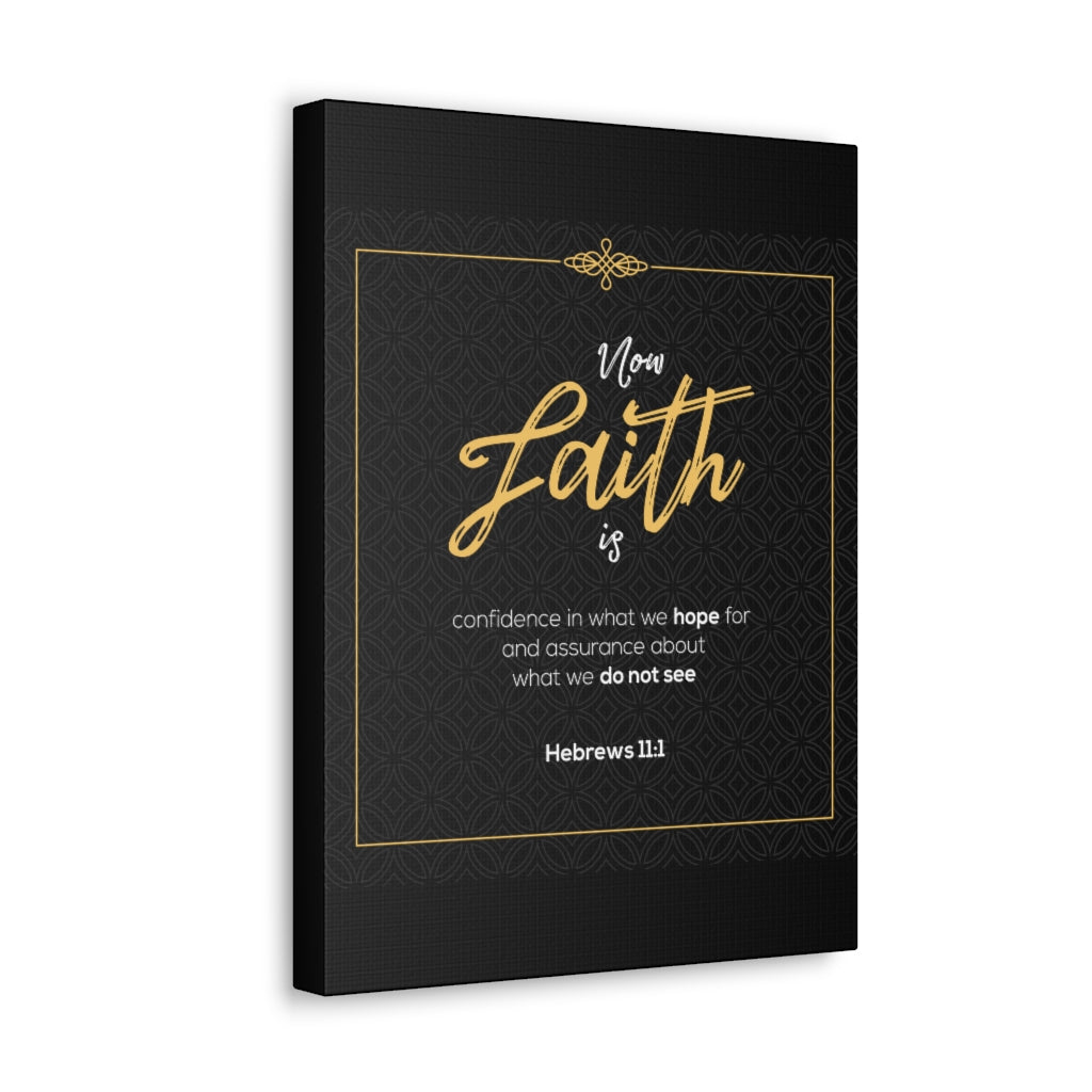 Scripture Walls Faith Is Confidence Hebrews 11:1 Christian Wall Art Bible Verse Print Ready To Hang Unframed-Express Your Love Gifts