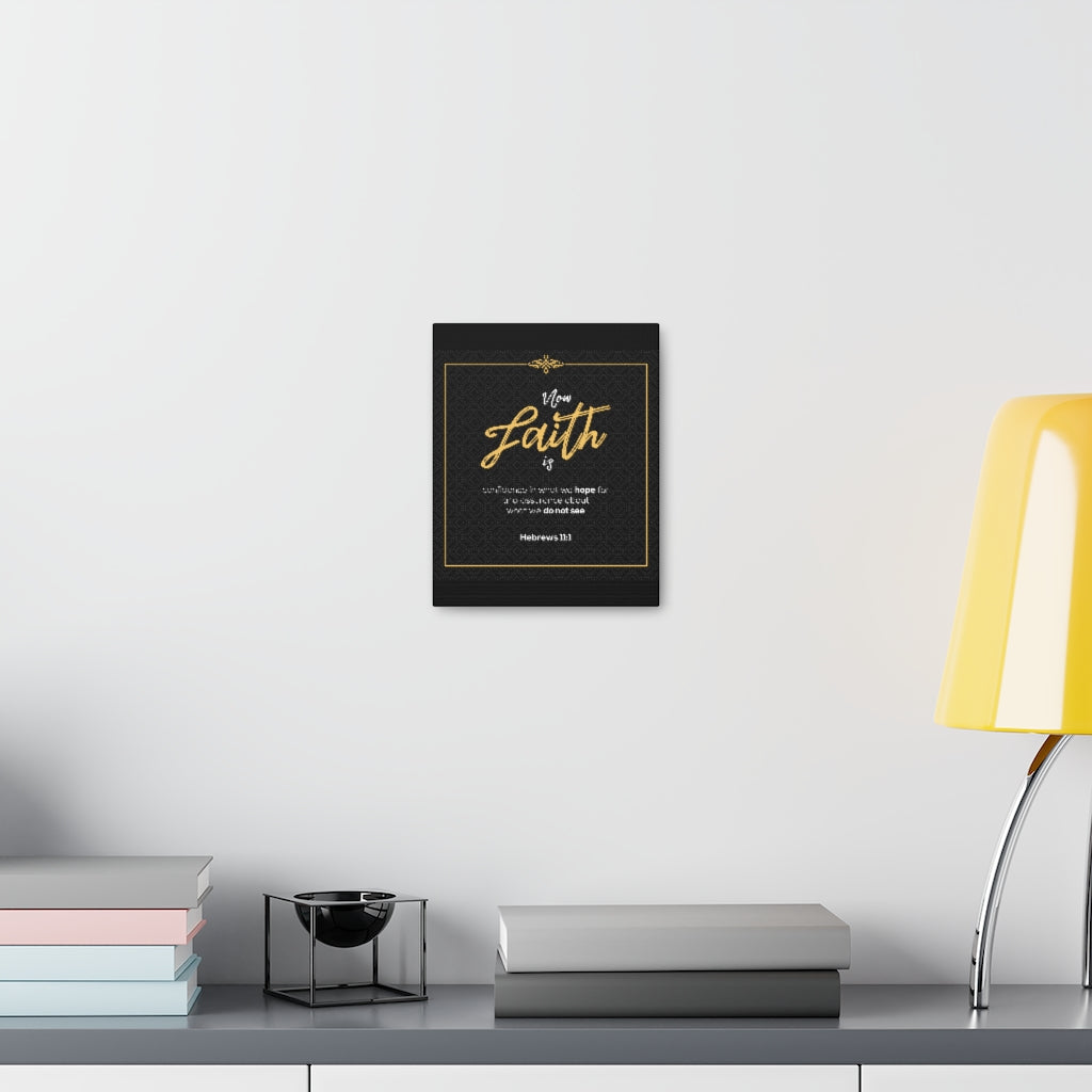 Scripture Walls Faith Is Confidence Hebrews 11:1 Christian Wall Art Bible Verse Print Ready To Hang Unframed-Express Your Love Gifts
