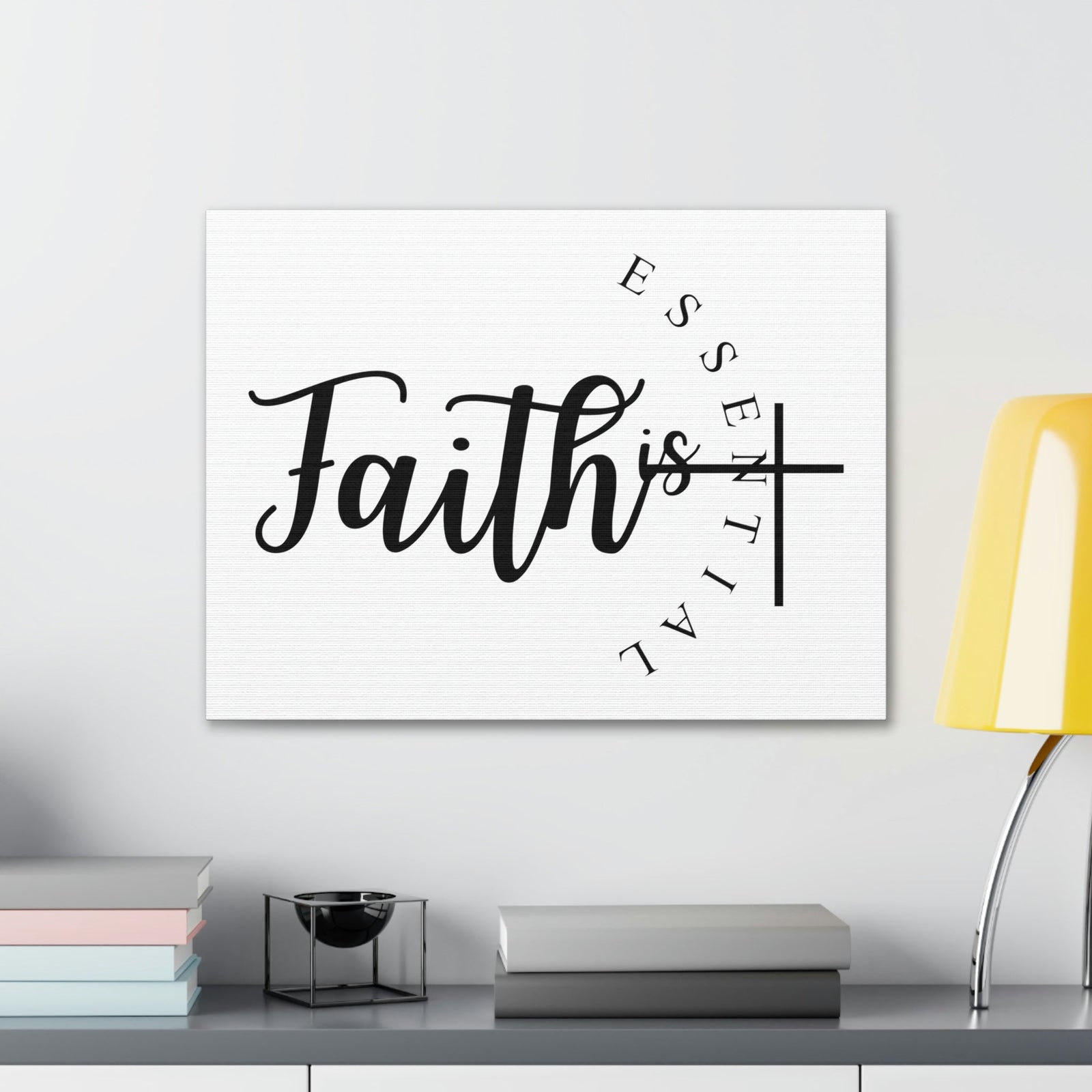 Scripture Walls Faith Is Essential 2 Timothy 3:16 Christian Wall Art Print Ready to Hang Unframed-Express Your Love Gifts
