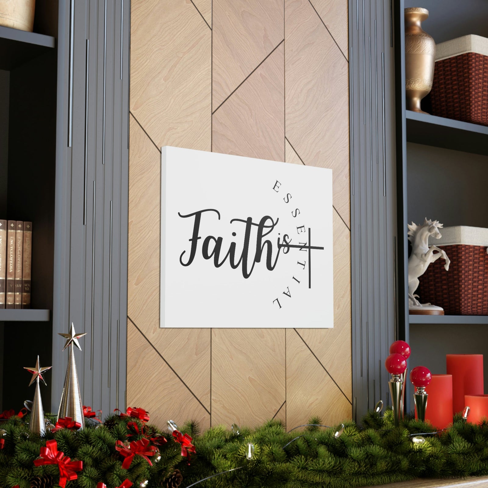 Scripture Walls Faith Is Essential 2 Timothy 3:16 Christian Wall Art Print Ready to Hang Unframed-Express Your Love Gifts