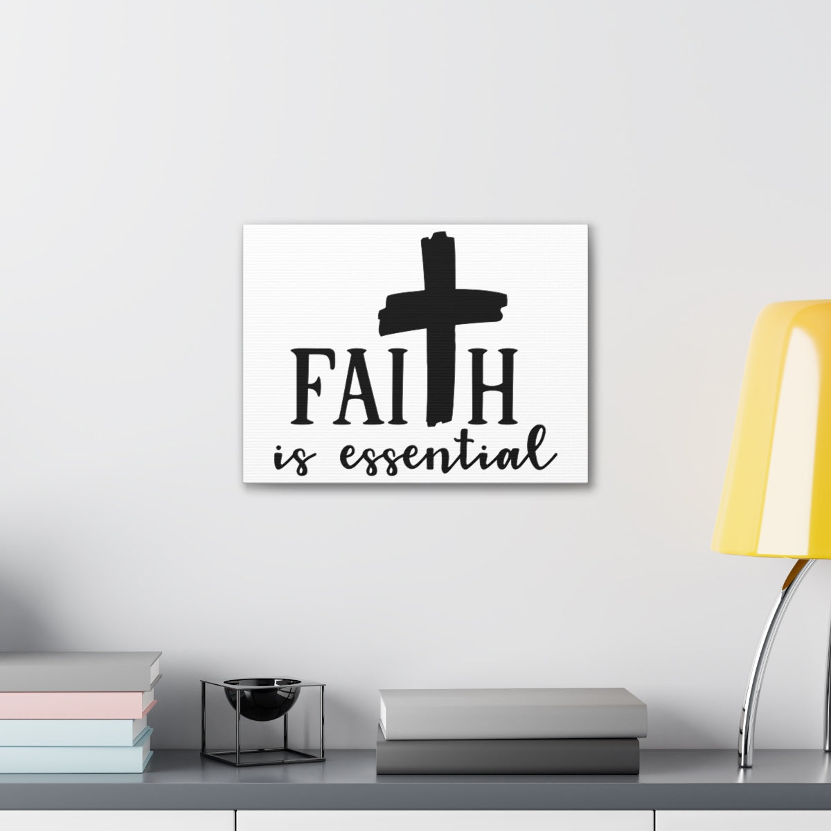 Scripture Walls Faith Is Essential Hebrews 11:6 Christian Wall Art Print Ready to Hang Unframed-Express Your Love Gifts
