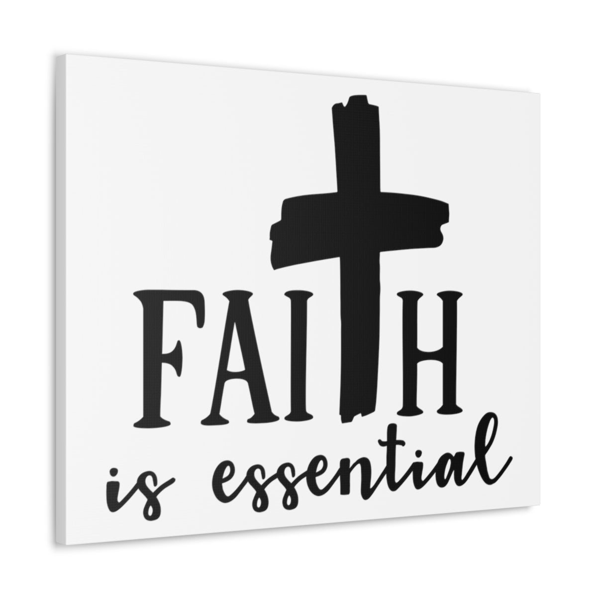 Scripture Walls Faith Is Essential Hebrews 11:6 Christian Wall Art Print Ready to Hang Unframed-Express Your Love Gifts
