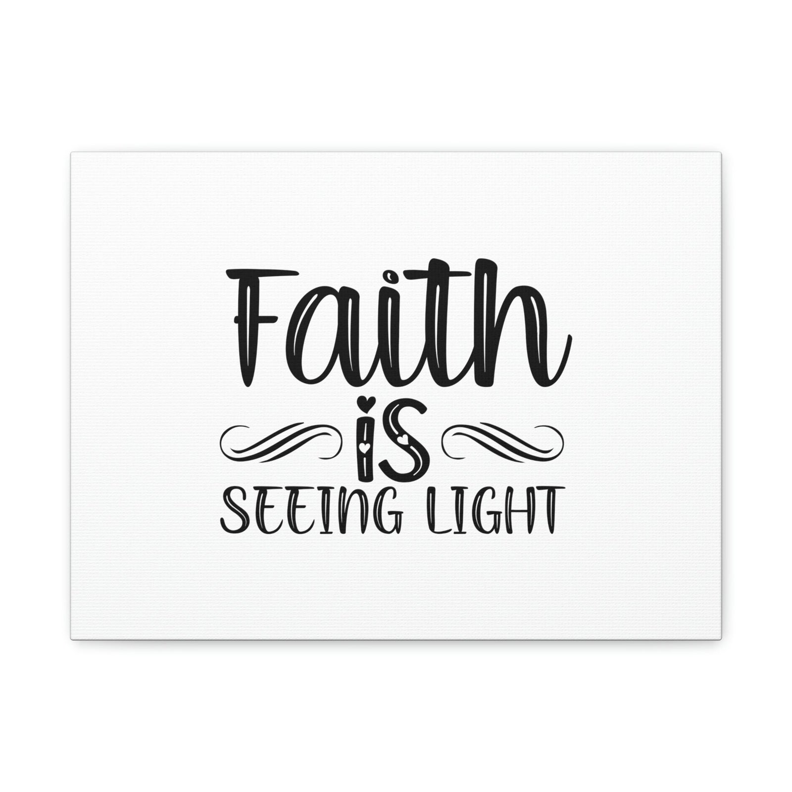 Scripture Walls Faith Is Seeing Light Hebrews 11:1 Christian Wall Art Bible Verse Print Ready to Hang Unframed-Express Your Love Gifts
