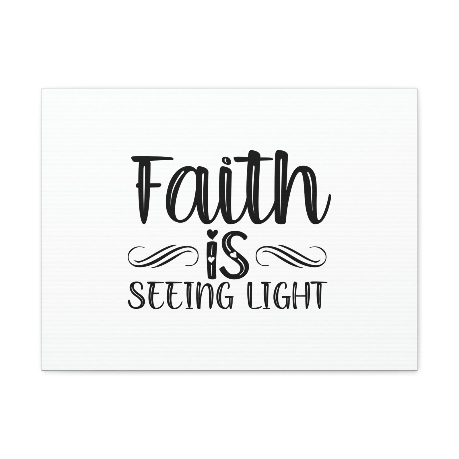 Scripture Walls Faith Is Seeing Light Hebrews 11:1 Christian Wall Art Bible Verse Print Ready to Hang Unframed-Express Your Love Gifts