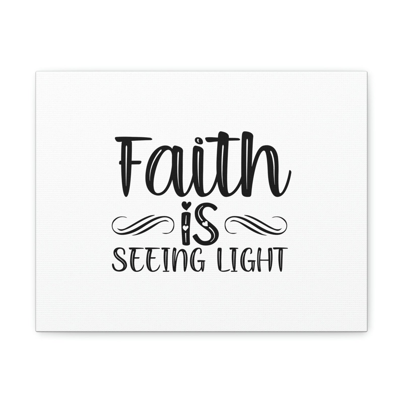 Scripture Walls Faith Is Seeing Light Hebrews 11:1 Christian Wall Art Bible Verse Print Ready to Hang Unframed-Express Your Love Gifts