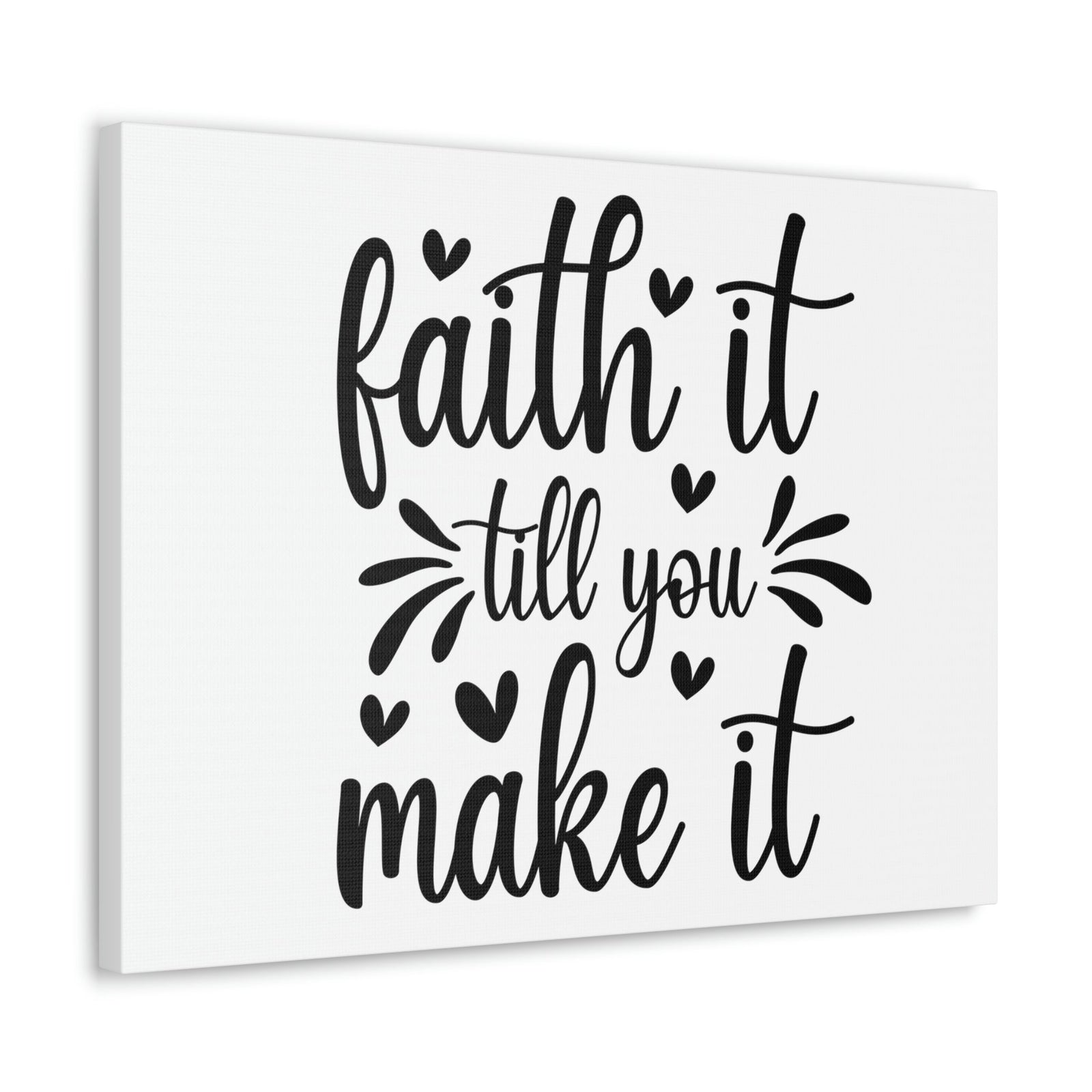 Scripture Walls Faith It Till You Make It Isaiah 26:4 Christian Wall Art Bible Verse Print Ready to Hang Unframed-Express Your Love Gifts