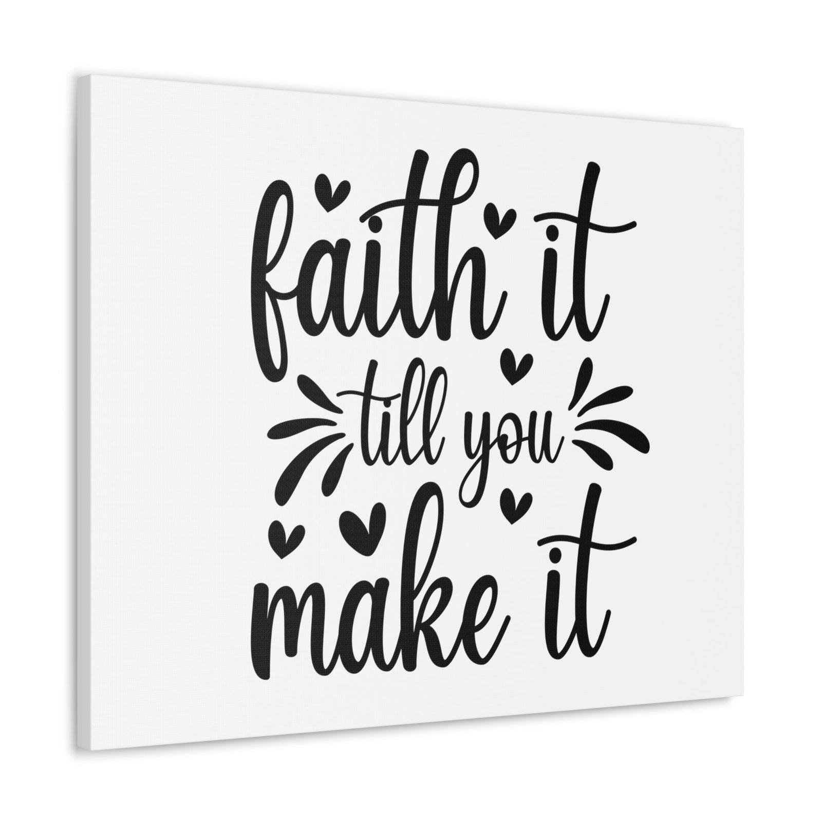 Scripture Walls Faith It Till You Make It Isaiah 26:4 Christian Wall Art Bible Verse Print Ready to Hang Unframed-Express Your Love Gifts