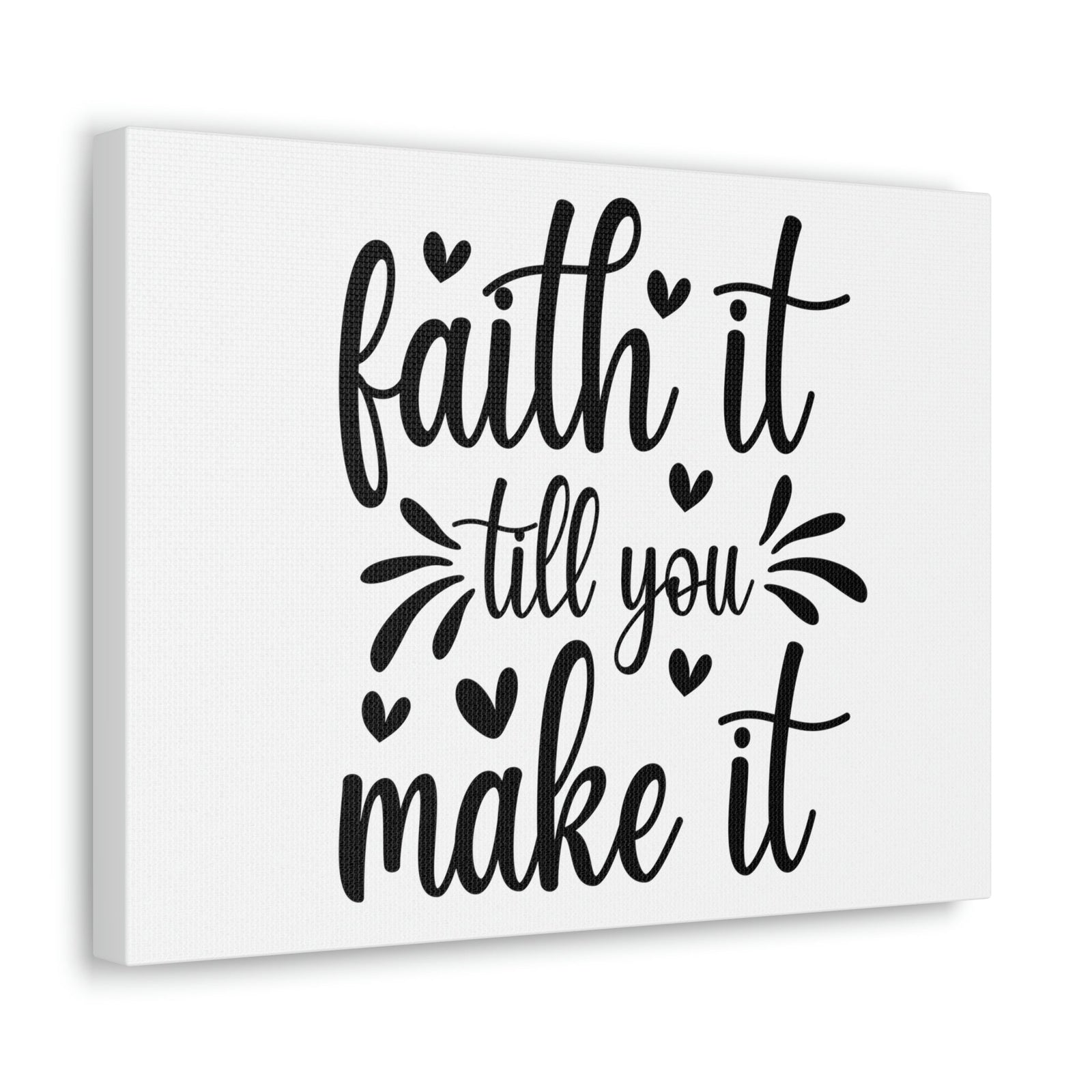 Scripture Walls Faith It Till You Make It Isaiah 26:4 Christian Wall Art Bible Verse Print Ready to Hang Unframed-Express Your Love Gifts