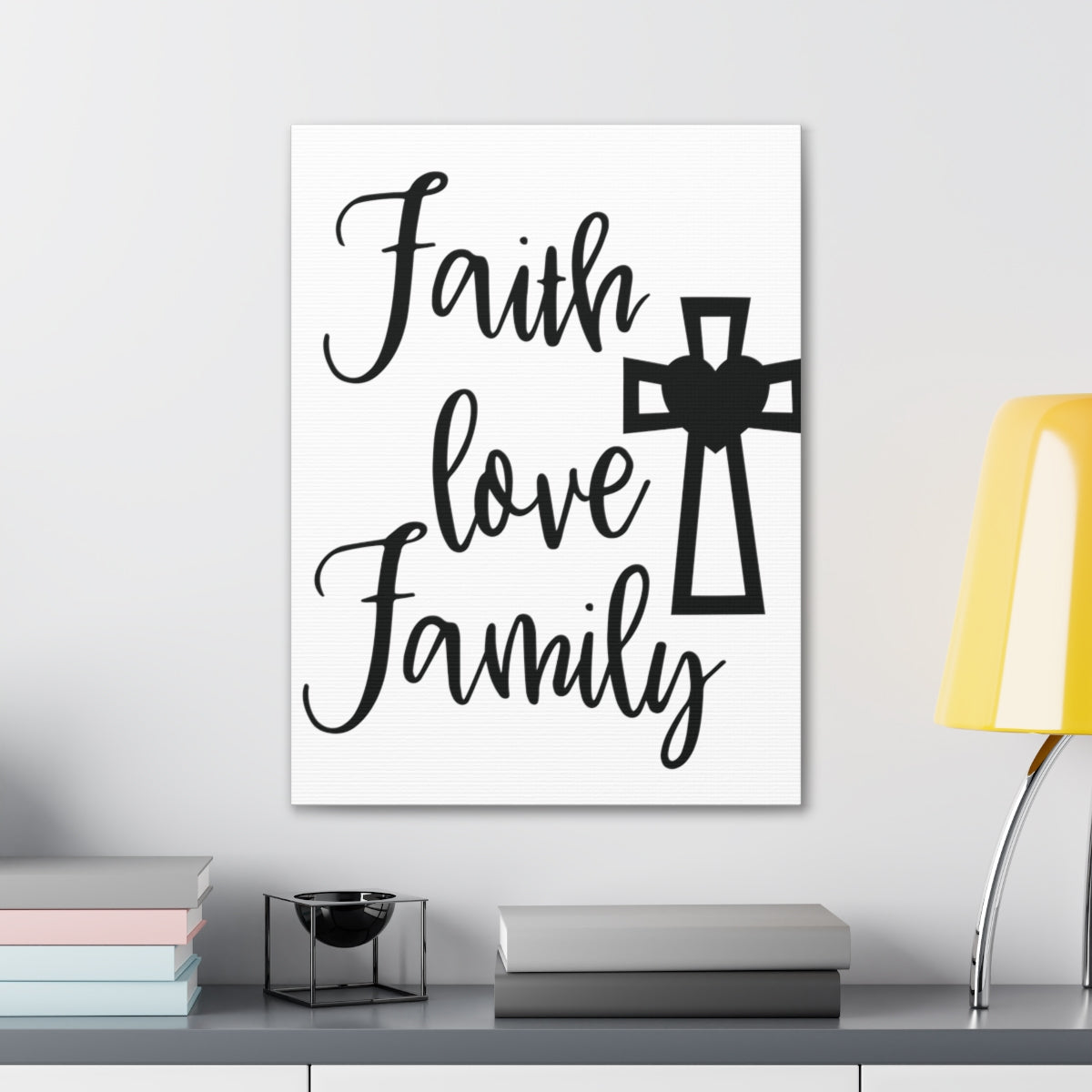 Scripture Walls Faith Love And Family Exodus 20:12 Christian Wall Art Print Ready to Hang Unframed-Express Your Love Gifts