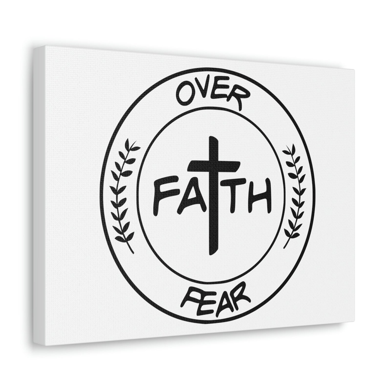 Scripture Walls Faith Over Fear MATTHEW 8:27 Christian Wall Art Print Ready to Hang Unframed-Express Your Love Gifts