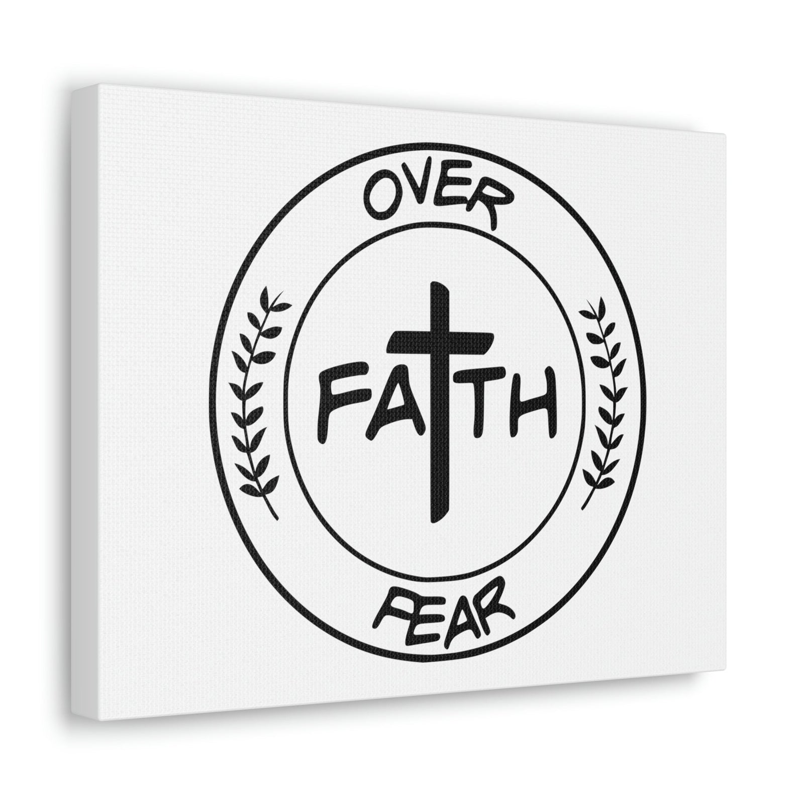 Scripture Walls Faith Over Fear MATTHEW 8:27 Christian Wall Art Print Ready to Hang Unframed-Express Your Love Gifts