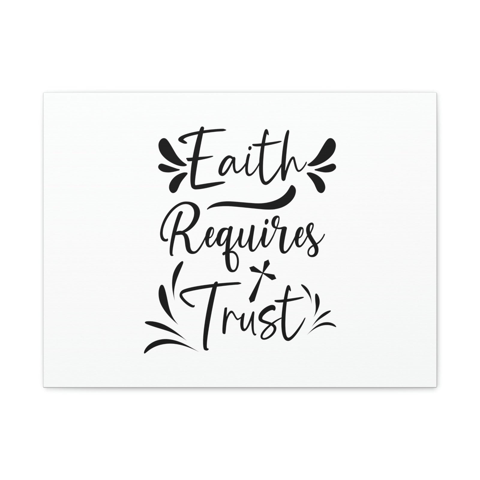 Scripture Walls Faith Requires Trust Hebrews 11:6 Christian Wall Art Bible Verse Print Ready to Hang Unframed-Express Your Love Gifts