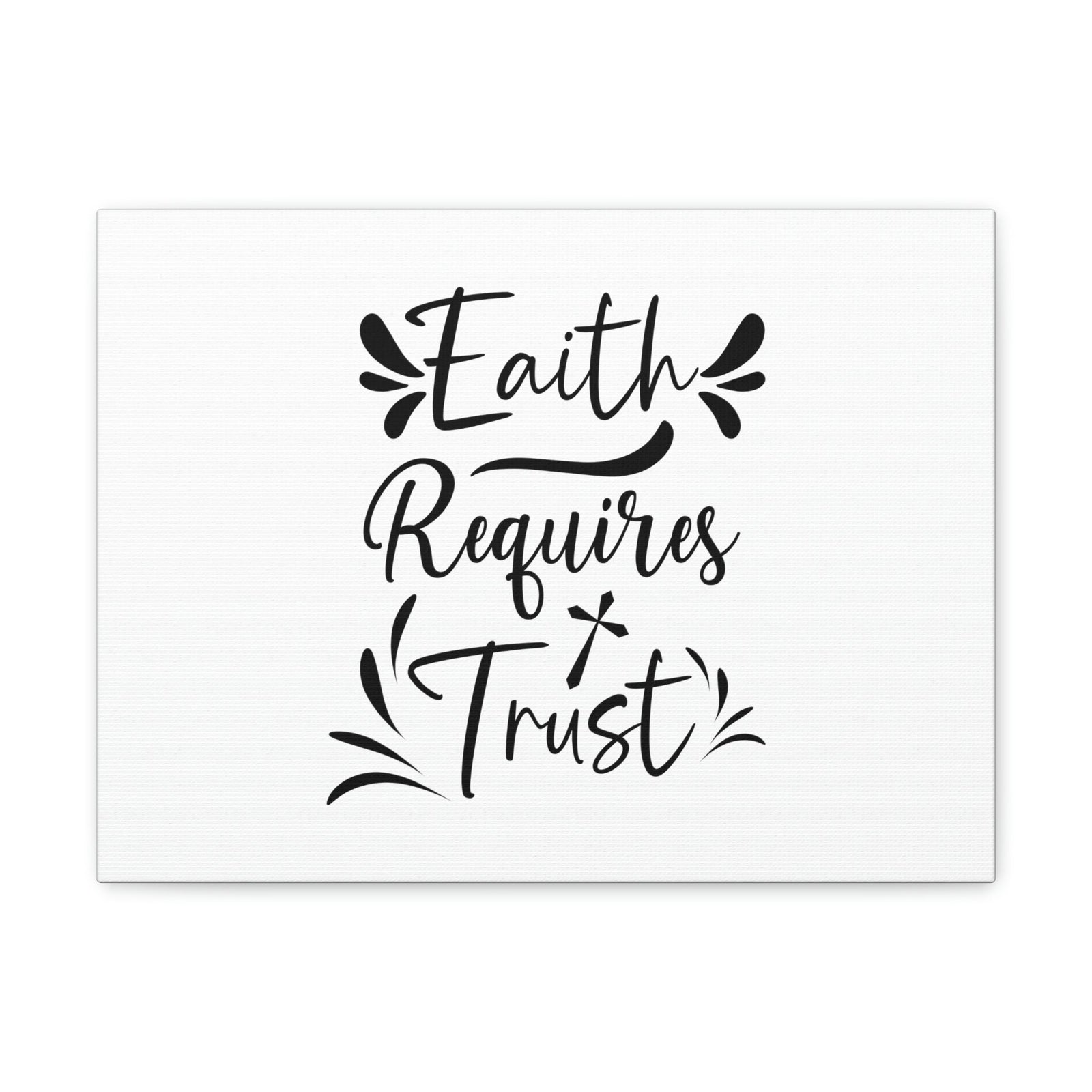 Scripture Walls Faith Requires Trust Hebrews 11:6 Christian Wall Art Bible Verse Print Ready to Hang Unframed-Express Your Love Gifts