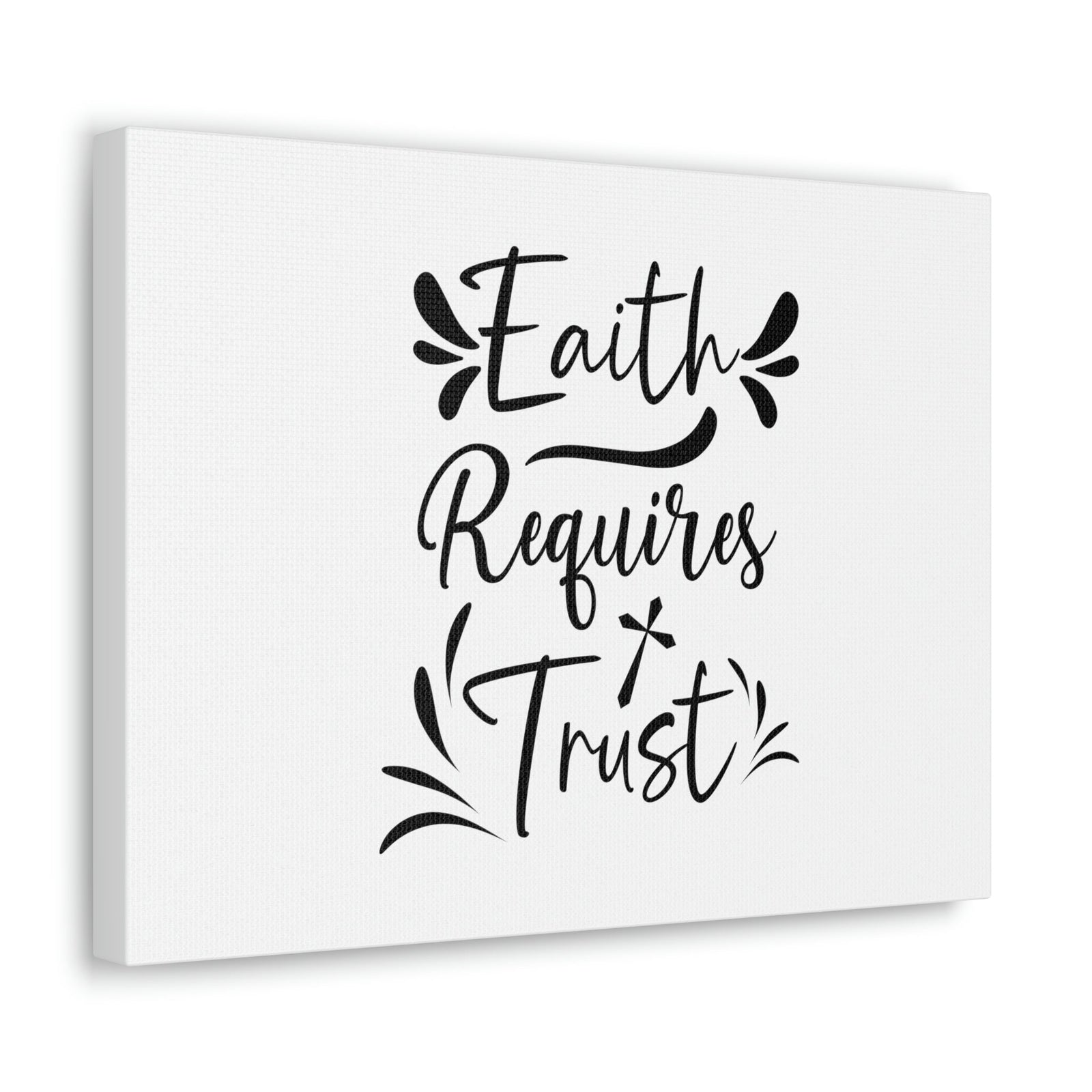Scripture Walls Faith Requires Trust Hebrews 11:6 Christian Wall Art Bible Verse Print Ready to Hang Unframed-Express Your Love Gifts
