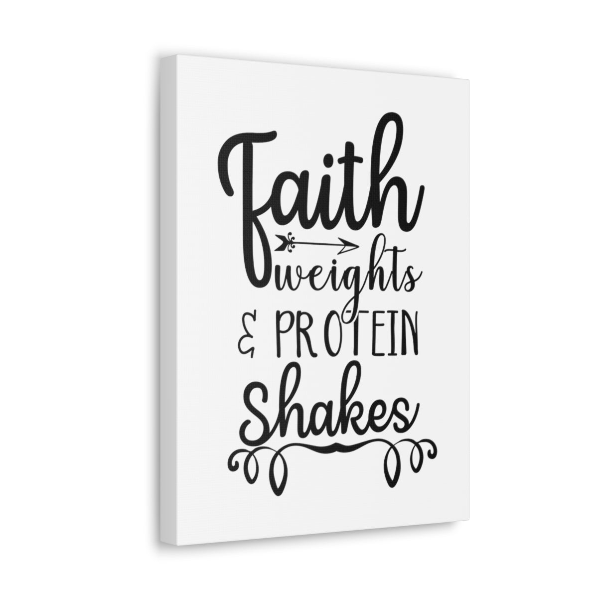 Scripture Walls Faith Weights John 6:35 Christian Wall Art Print Ready to Hang Unframed-Express Your Love Gifts