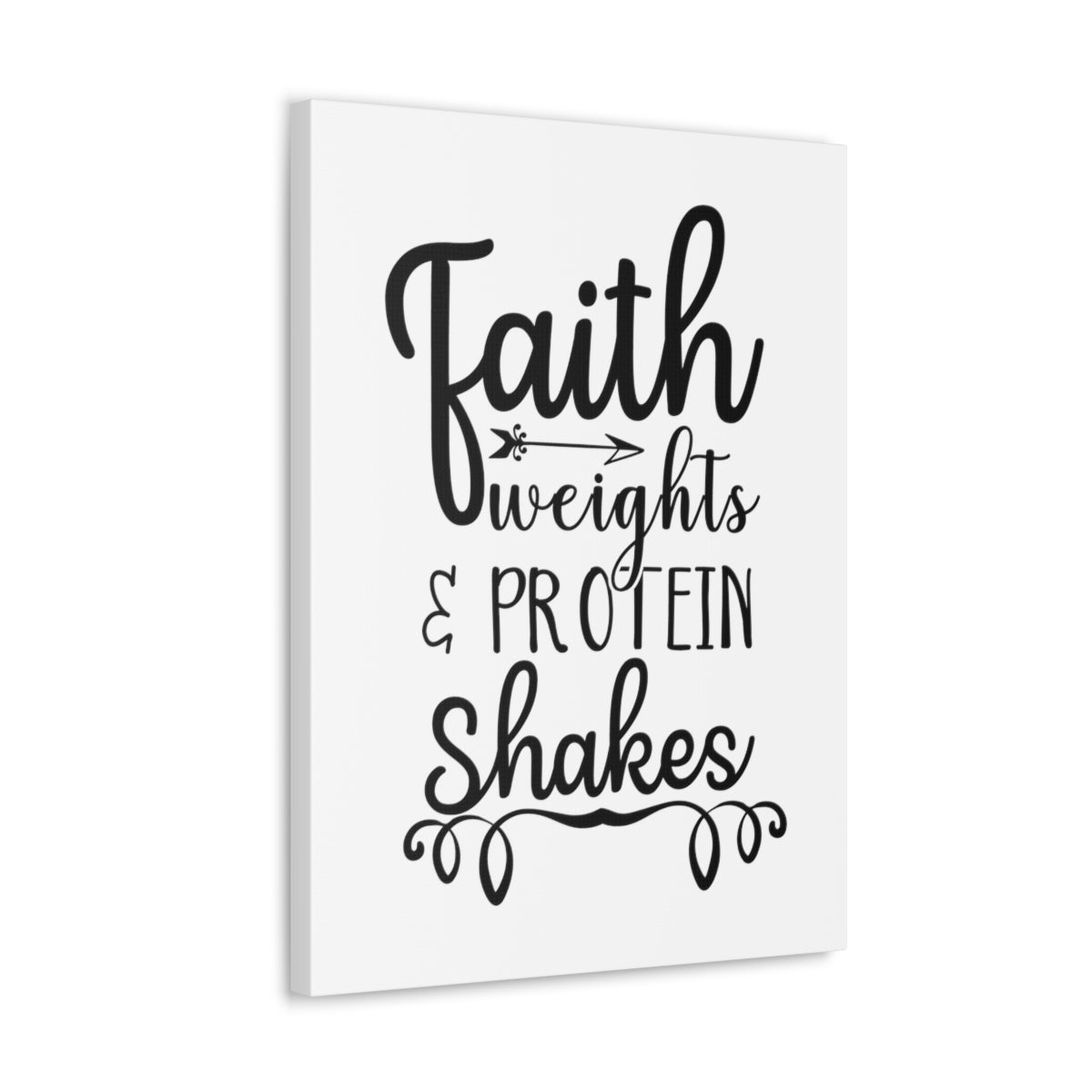 Scripture Walls Faith Weights John 6:35 Christian Wall Art Print Ready to Hang Unframed-Express Your Love Gifts