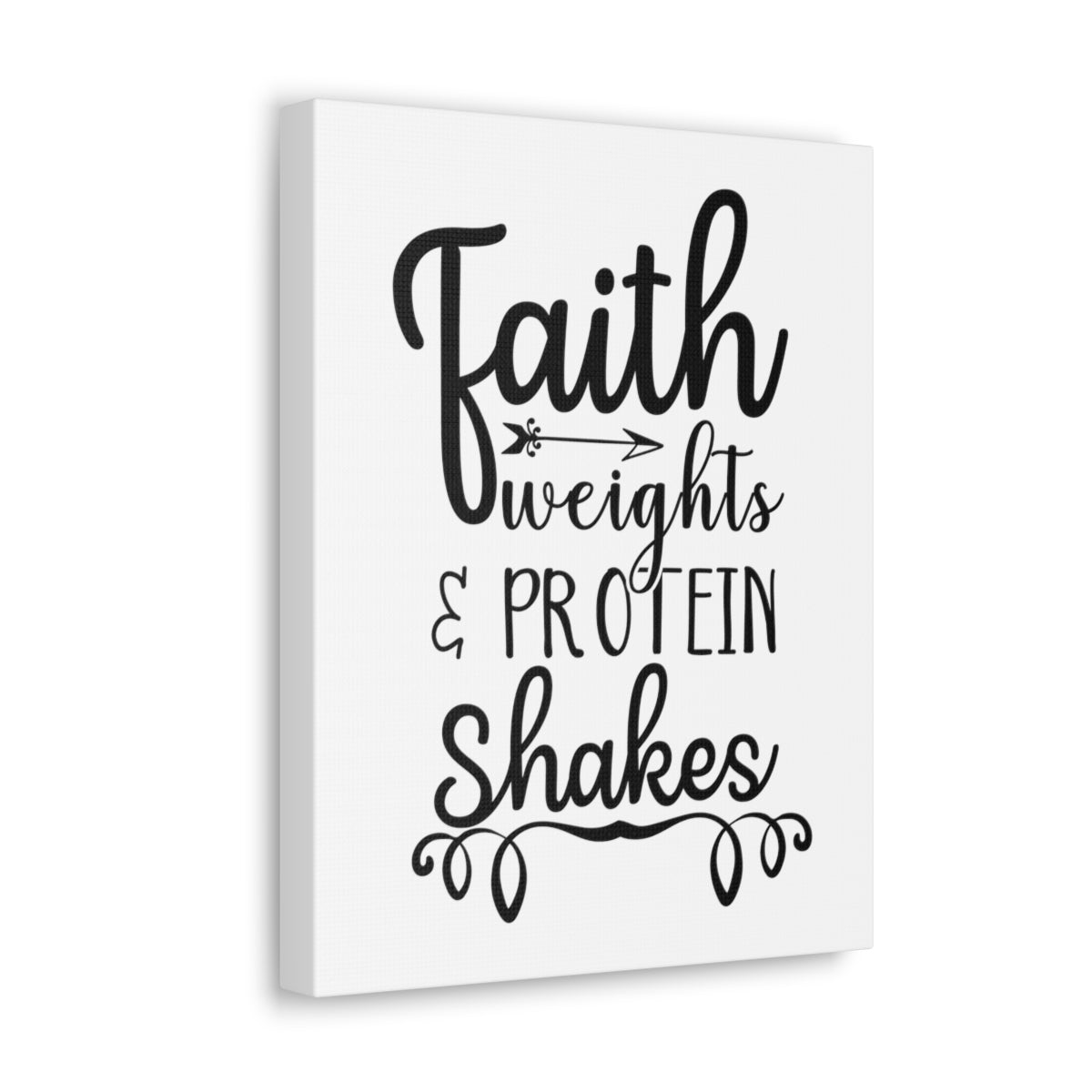 Scripture Walls Faith Weights John 6:35 Christian Wall Art Print Ready to Hang Unframed-Express Your Love Gifts