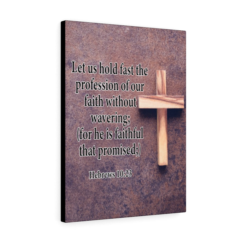 Scripture Walls Faith Without Wavering Hebrews 10:23 Christian Home Decor Bible Art Unframed-Express Your Love Gifts