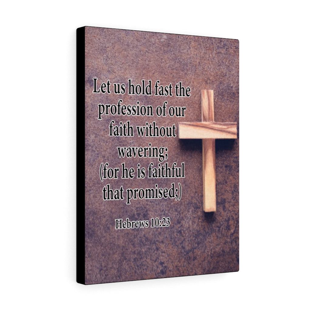 Scripture Walls Faith Without Wavering Hebrews 10:23 Christian Home Decor Bible Art Unframed-Express Your Love Gifts