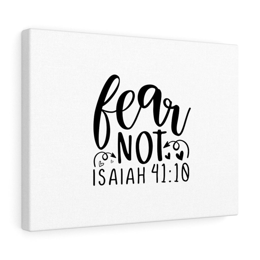 Scripture Walls Fear Not Heart Isaiah 41:10 Bible Verse Canvas Christian Wall Art Ready to Hang Unframed-Express Your Love Gifts