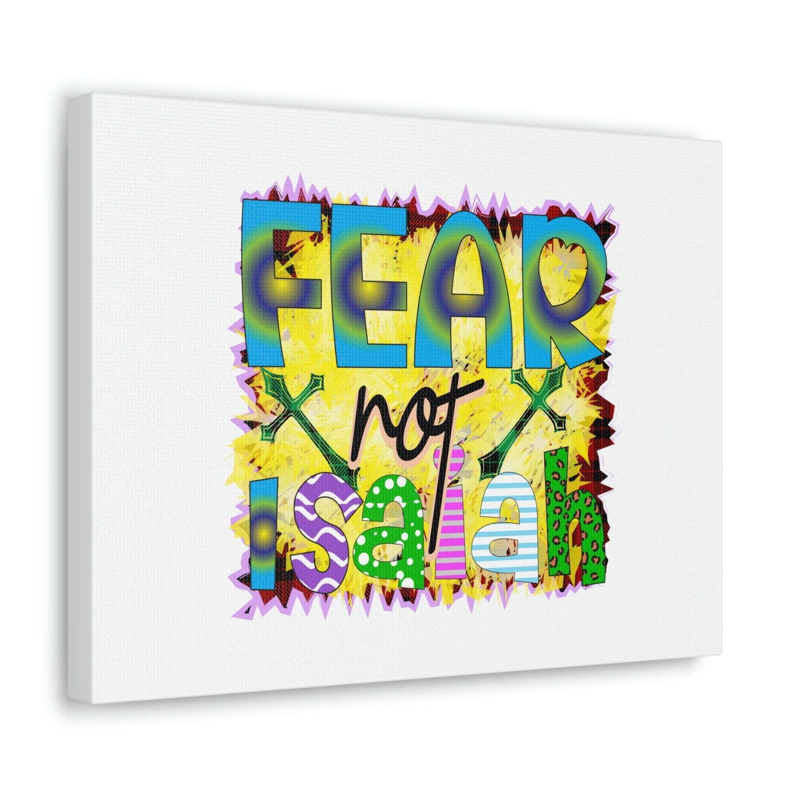 Scripture Walls Fear Not Isaiah 41:10 Print Christian Wall Art Bible Verse Print Ready to Hang Unframed-Express Your Love Gifts