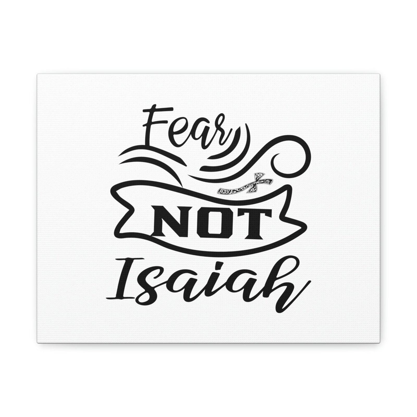 Scripture Walls Fear Not Isaiah Isaiah 41:10 Wind Christian Wall Art Bible Verse Print Ready to Hang Unframed-Express Your Love Gifts