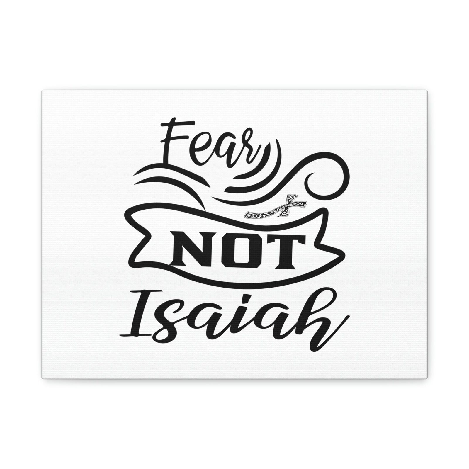 Scripture Walls Fear Not Isaiah Isaiah 41:10 Wind Christian Wall Art Bible Verse Print Ready to Hang Unframed-Express Your Love Gifts