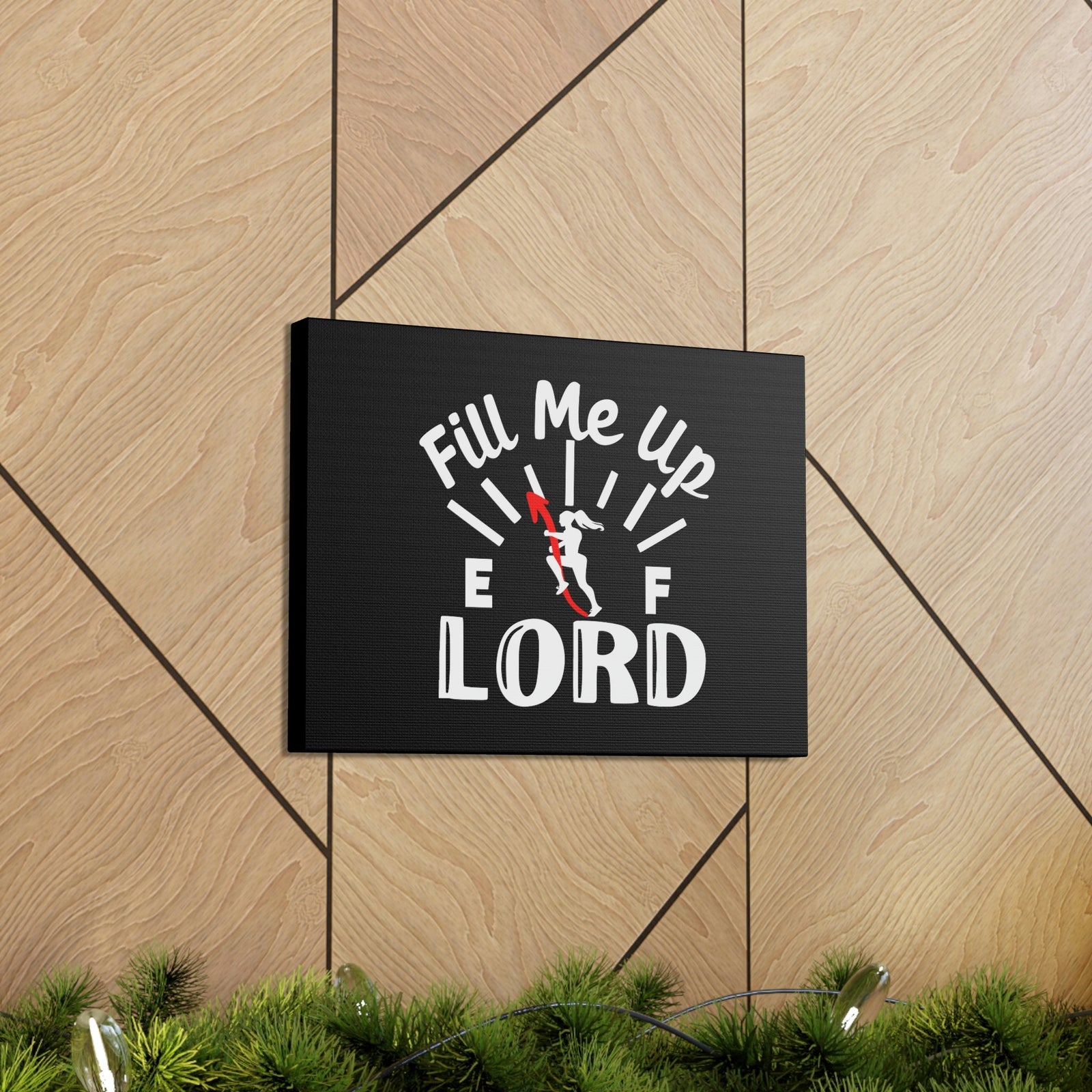 Scripture Walls Fill Me Up Lord Romans 15:13 Christian Wall Art Print Ready to Hang Unframed-Express Your Love Gifts