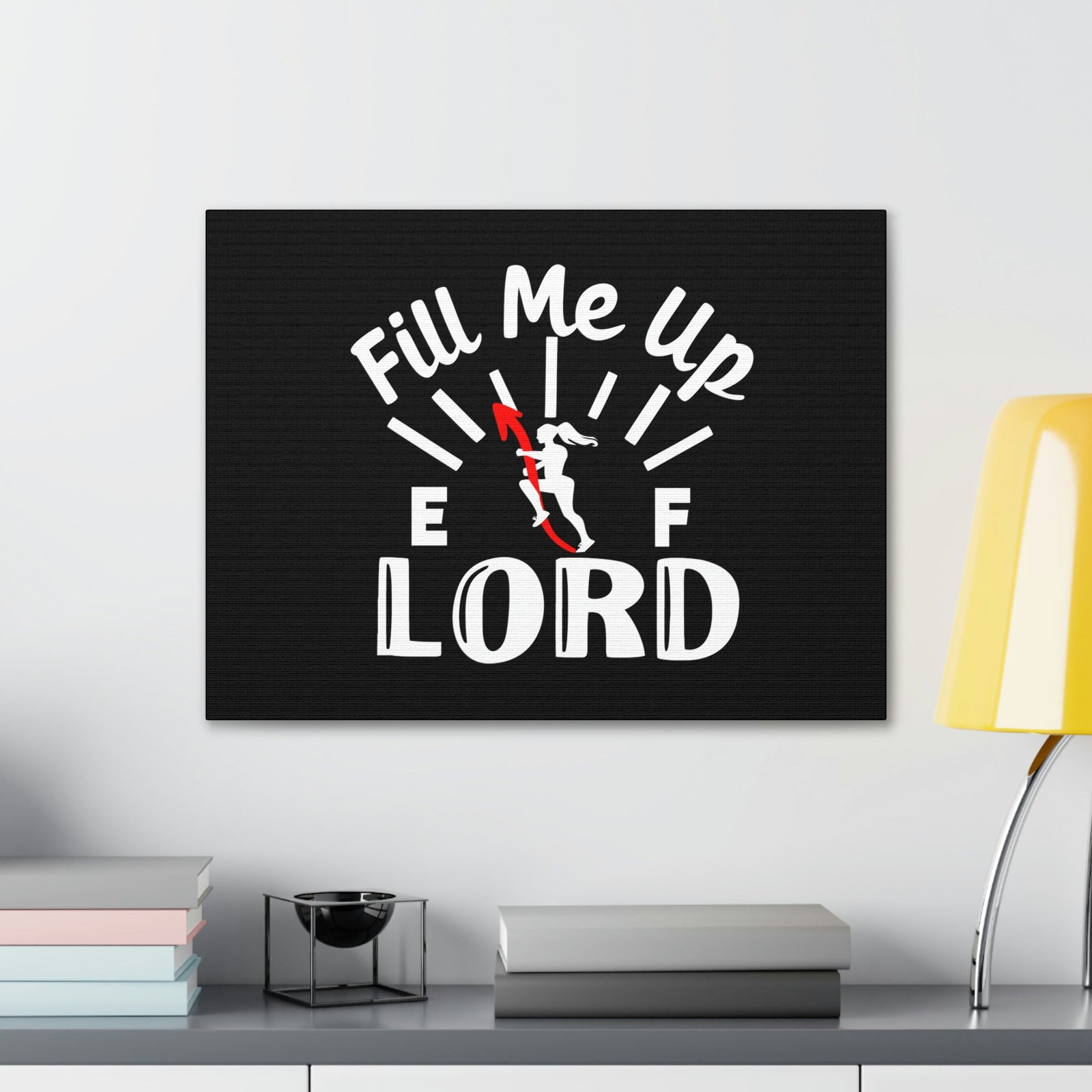 Scripture Walls Fill Me Up Lord Romans 15:13 Christian Wall Art Print Ready to Hang Unframed-Express Your Love Gifts