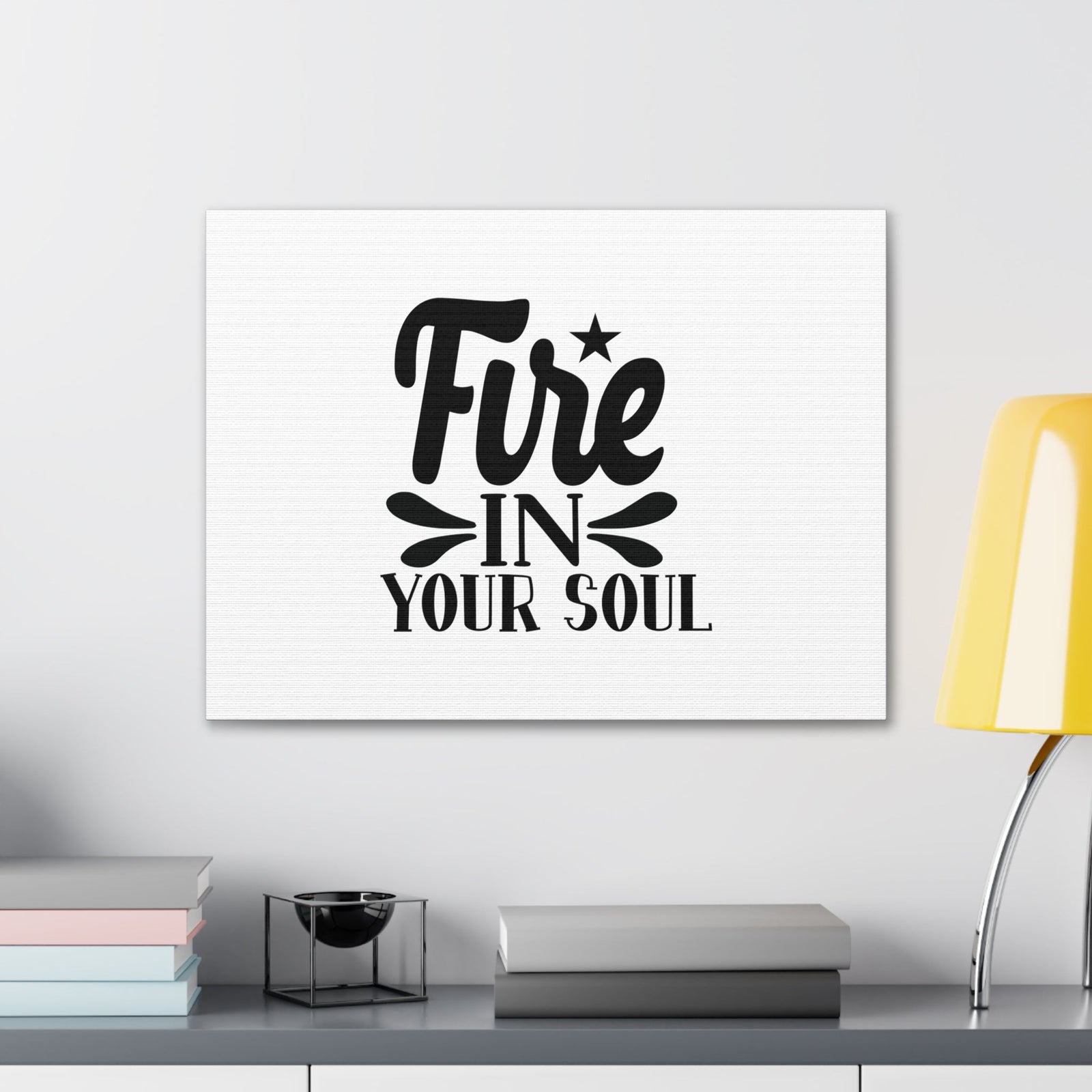 Scripture Walls Fire In Your Soul Psalm 39:3 Christian Wall Art Bible Verse Print Ready to Hang Unframed-Express Your Love Gifts