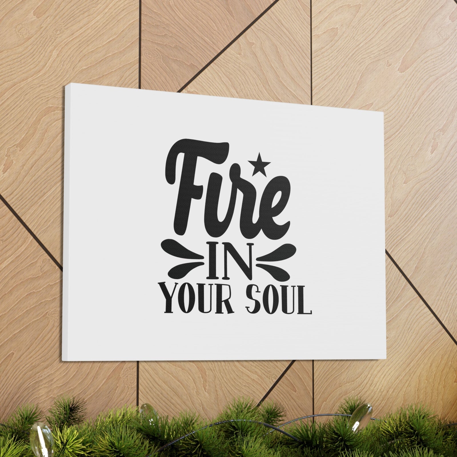 Scripture Walls Fire In Your Soul Psalm 39:3 Christian Wall Art Bible Verse Print Ready to Hang Unframed-Express Your Love Gifts