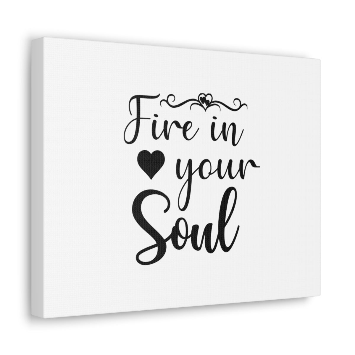 Scripture Walls Fire In Your Soul Romans 12:11 Christian Wall Art Bible Verse Print Ready to Hang Unframed-Express Your Love Gifts