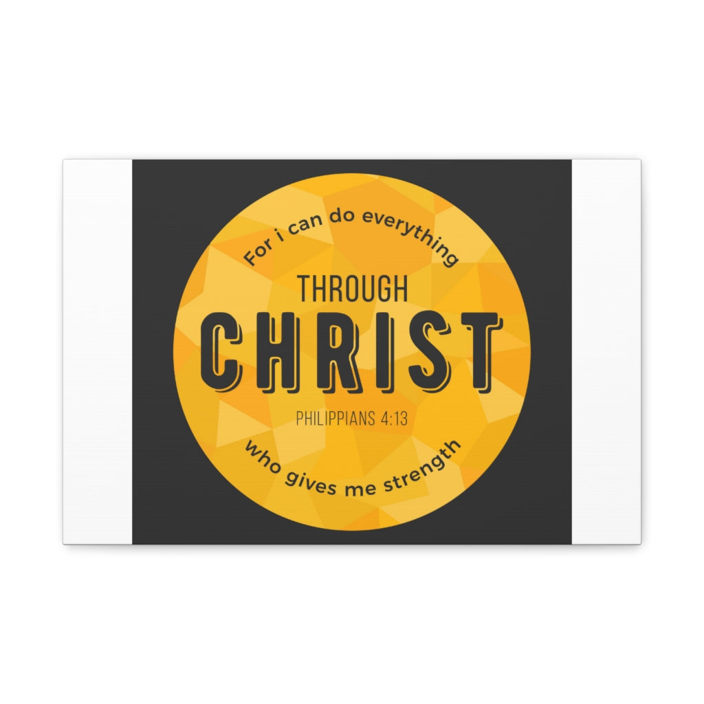 Scripture Walls For I Can Do Everything Philippians 4:13 Christian Wall Art Bible Verse Print Ready To Hang Unframed-Express Your Love Gifts