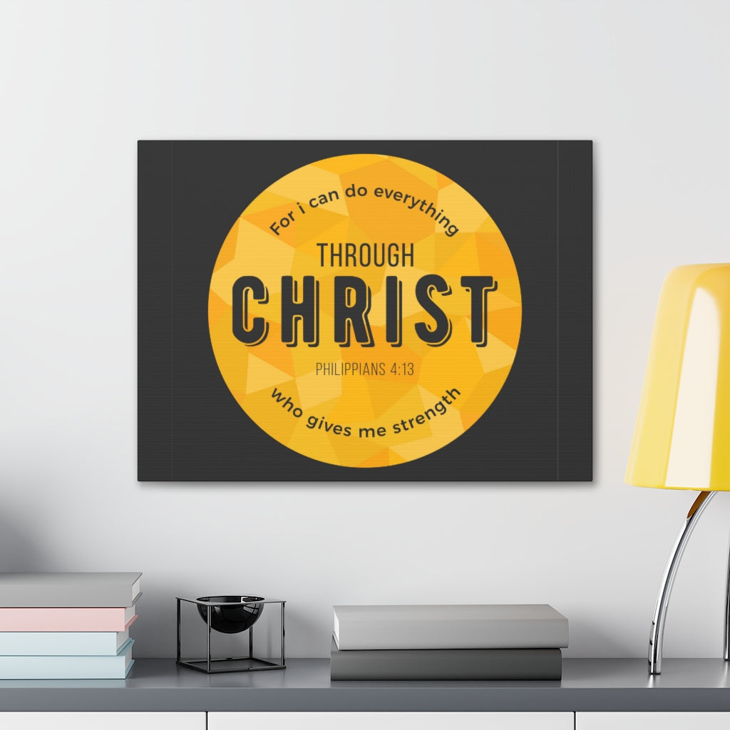 Scripture Walls For I Can Do Everything Philippians 4:13 Christian Wall Art Bible Verse Print Ready To Hang Unframed-Express Your Love Gifts