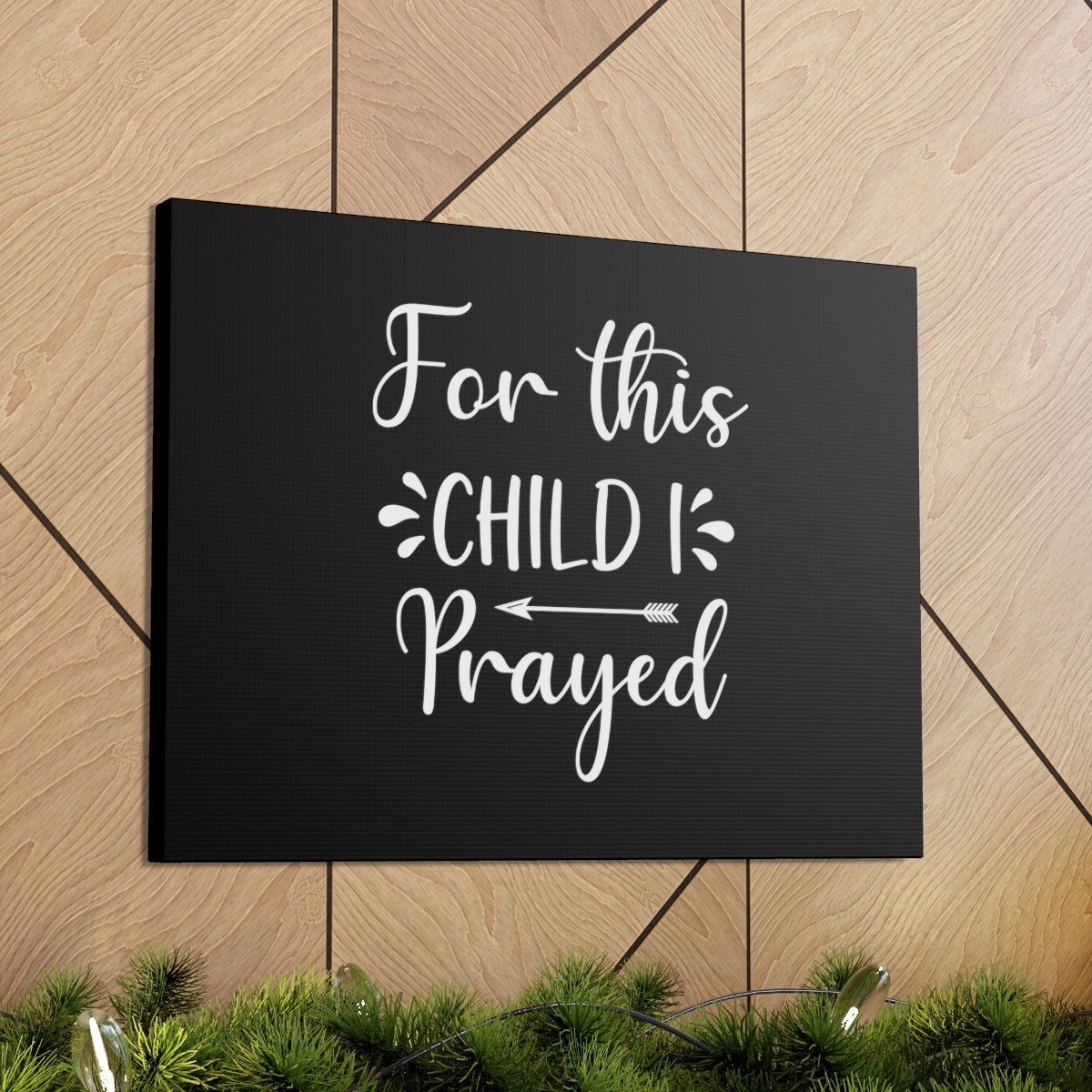 Scripture Walls For This Child I Prayed 1 Samuel 1:27 Christian Wall Art Bible Verse Print Ready to Hang Unframed-Express Your Love Gifts